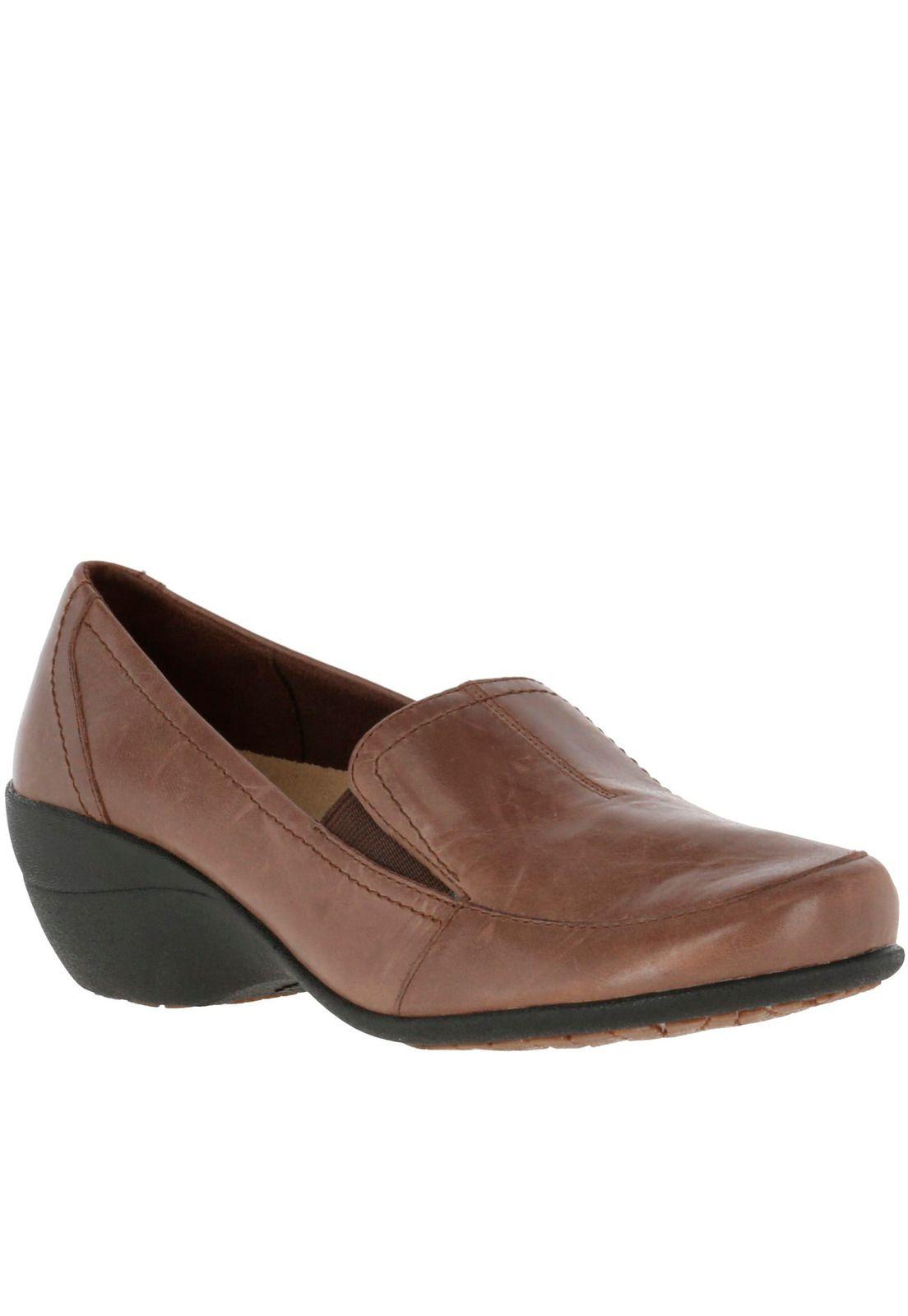 Zapato  Cuero  Cuero Kana Slip On Café-0