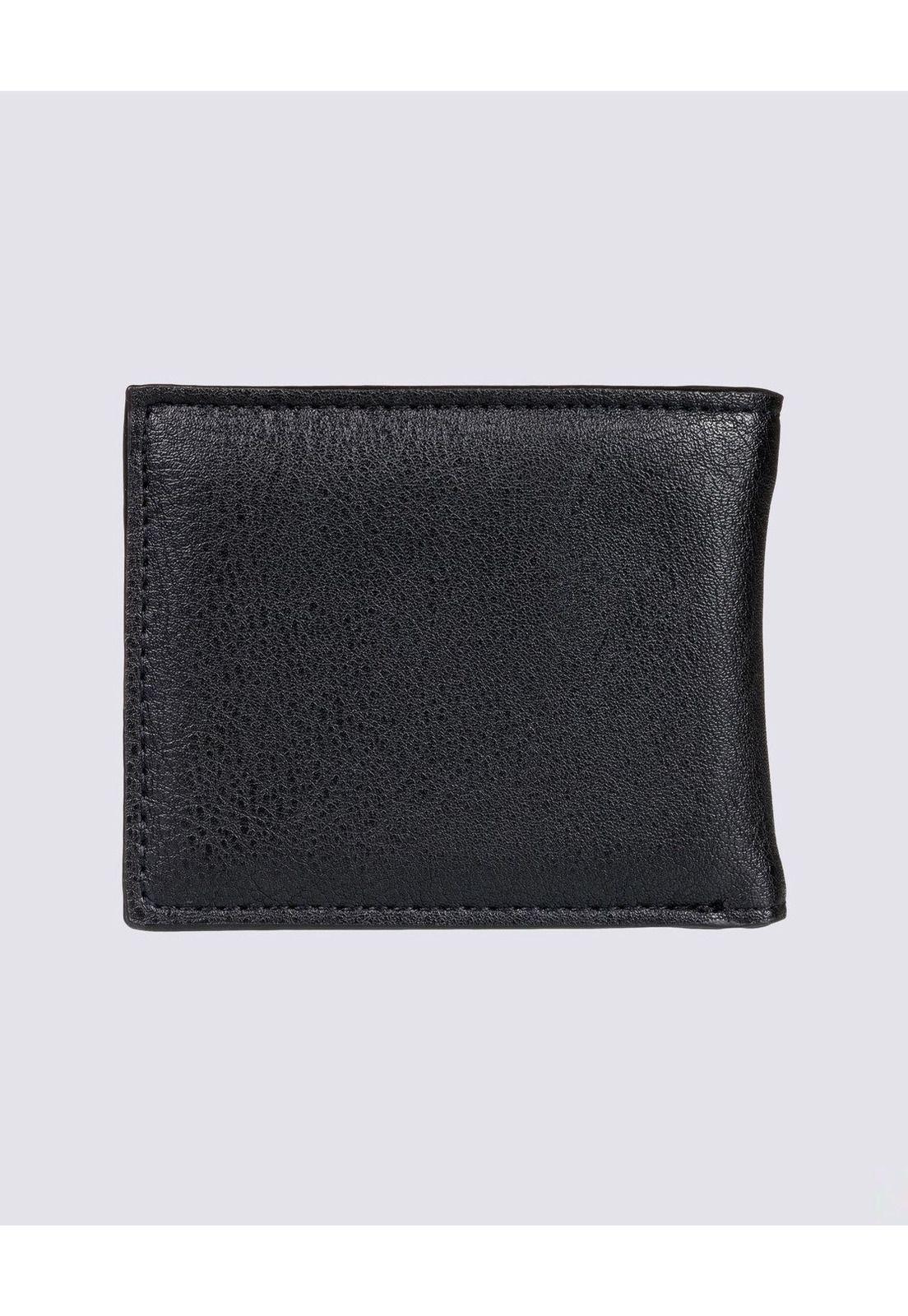 Billetera Daily Wallet Negro Hombre Element-2