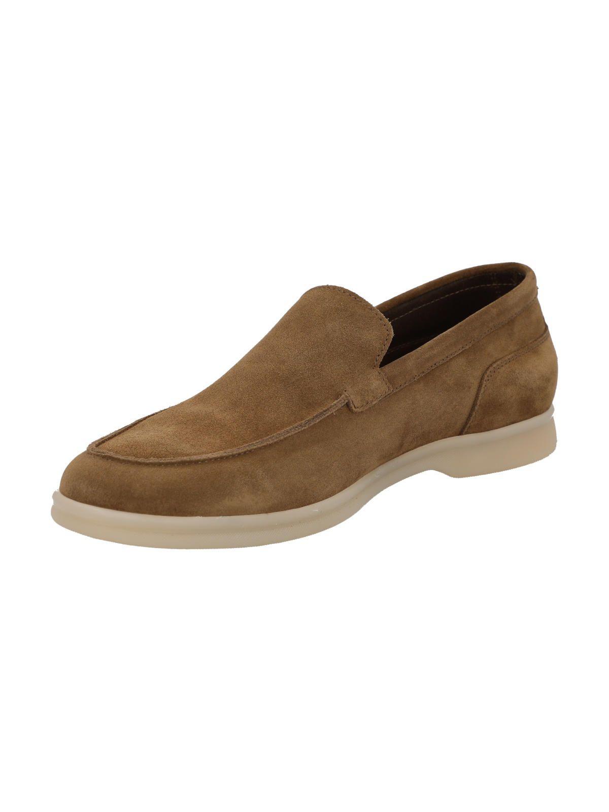 Mocasín Cuero Hombre Roma Café-4