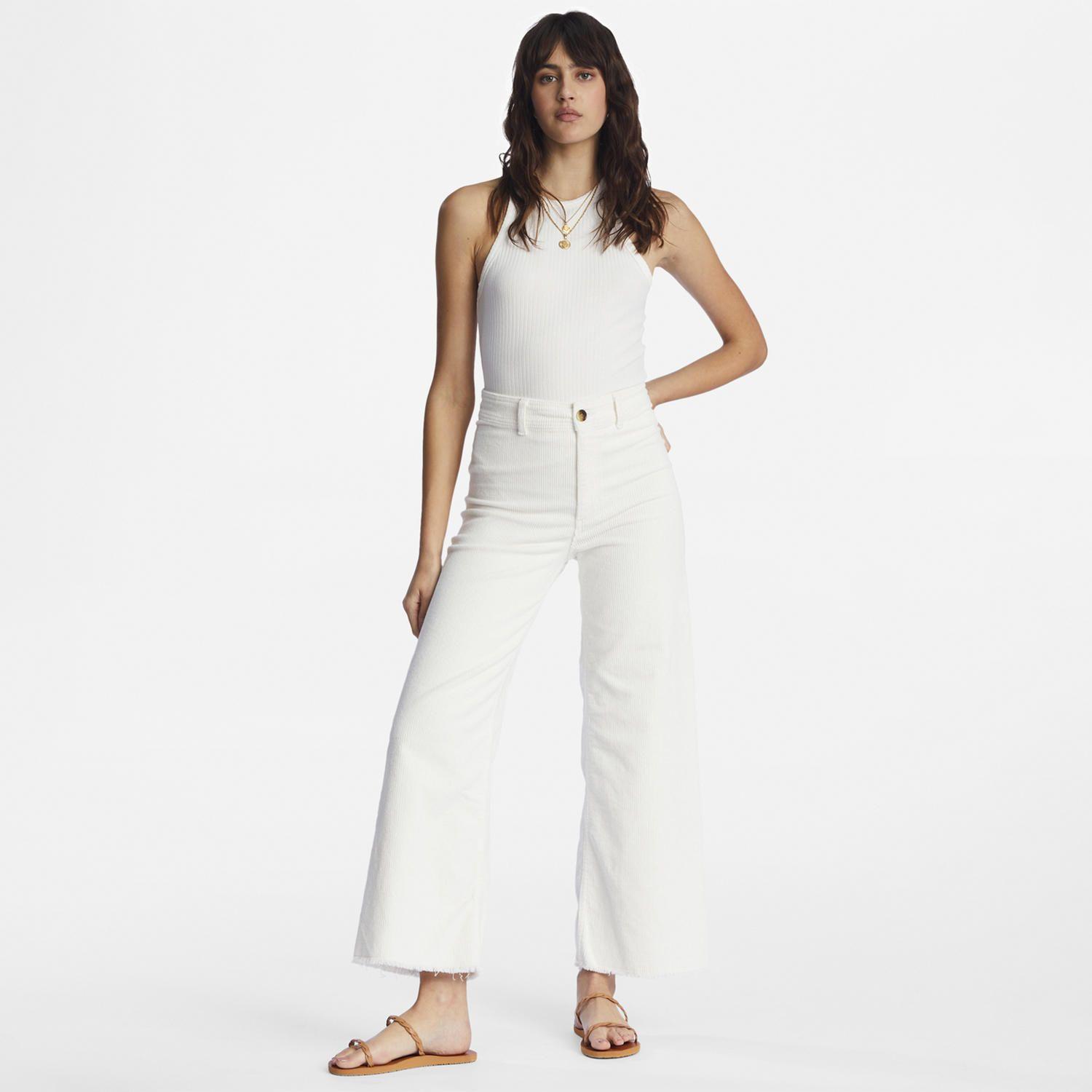 Pantalón Mujer Free Fall J Ndpt Blanco-0