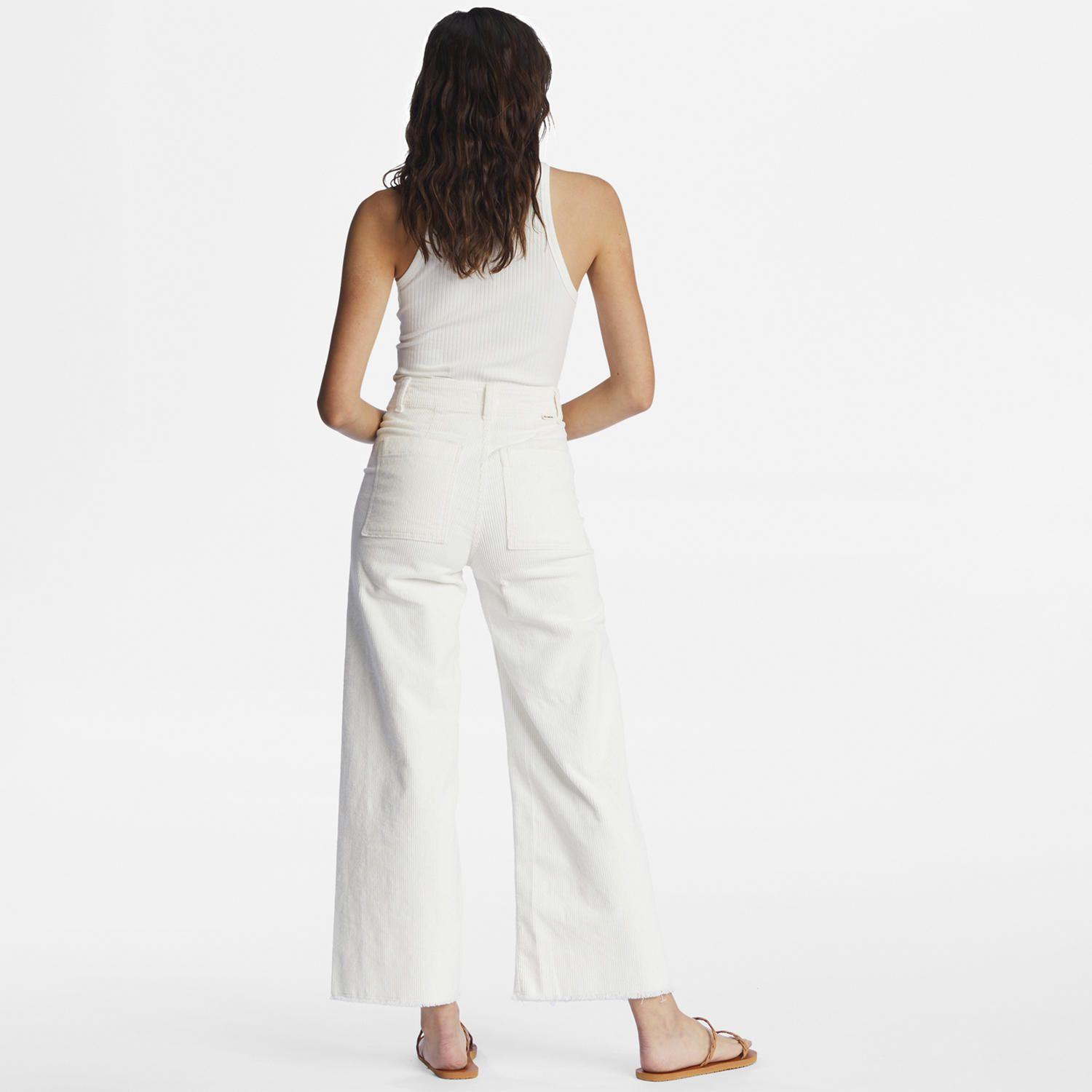 Pantalón Mujer Free Fall J Ndpt Blanco-1