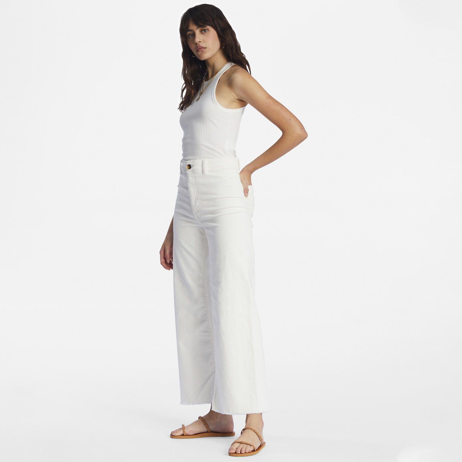Pantalón Mujer Free Fall J Ndpt Blanco-3