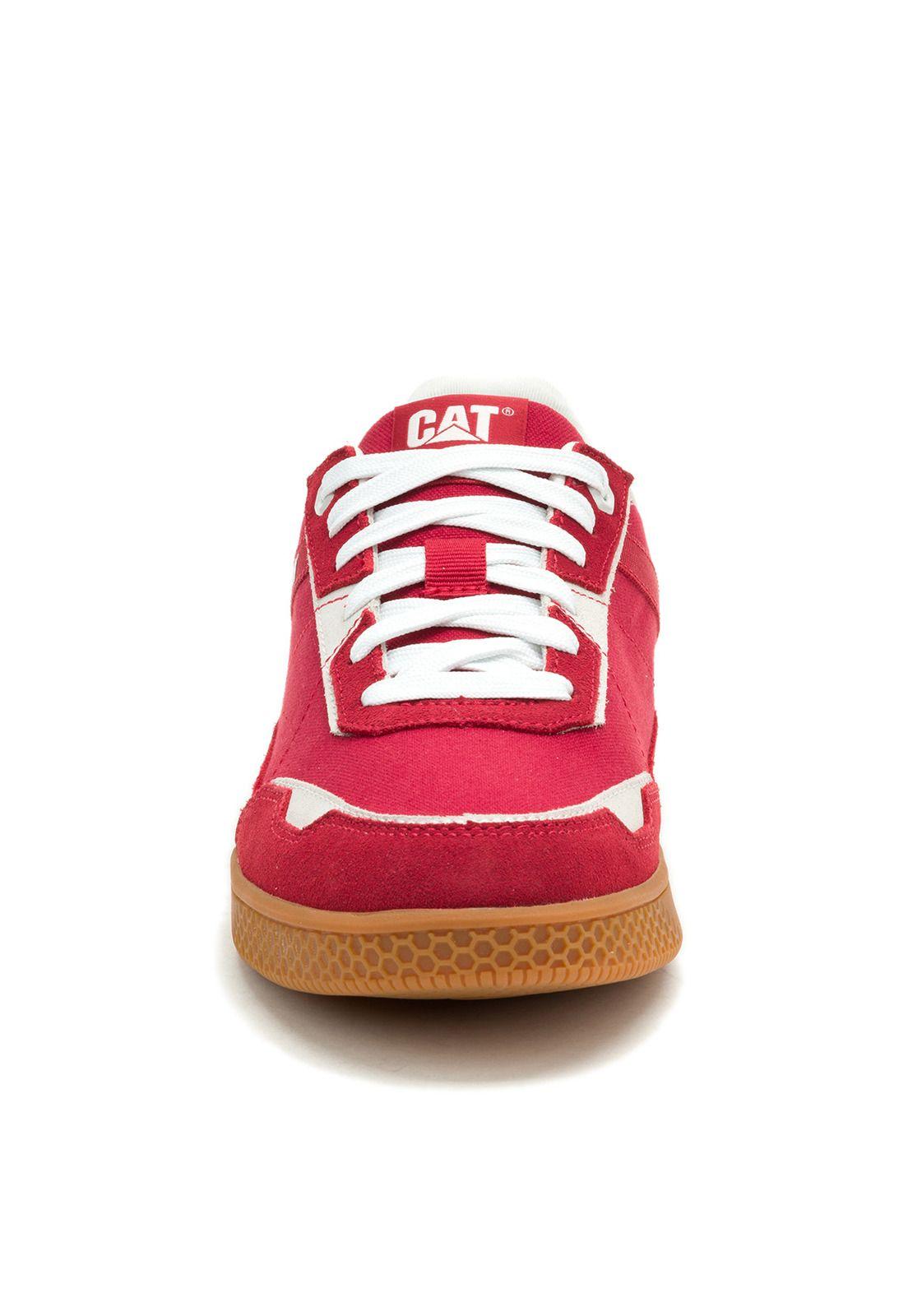 Zapatilla Pause Retro Canvas Hombre Rojo-4