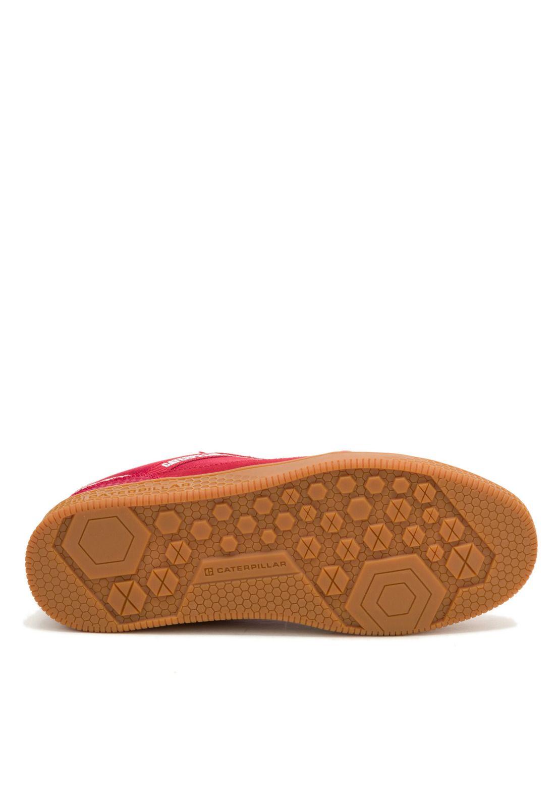 Zapatilla Pause Retro Canvas Hombre Rojo-7