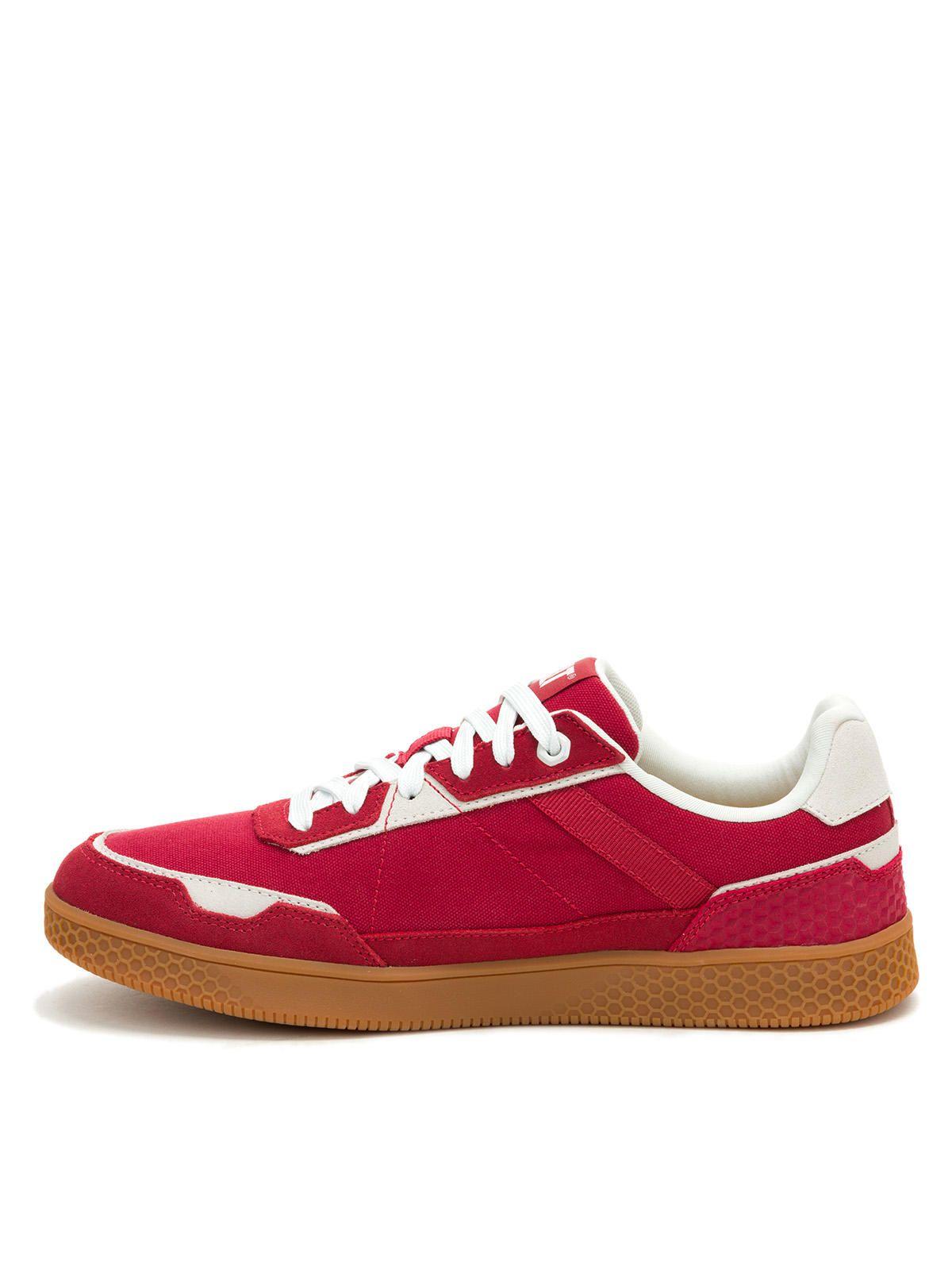 Zapatilla Pause Retro Canvas Hombre Rojo-3