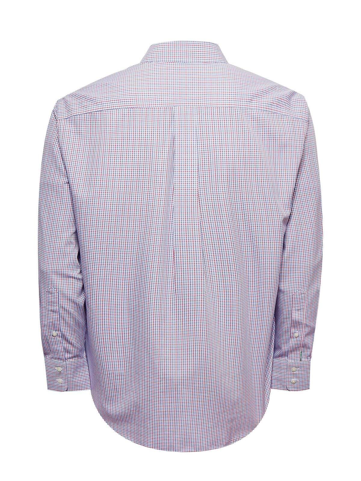 Camisa Libre de Arrugas Algodón Blanco Hombre-3