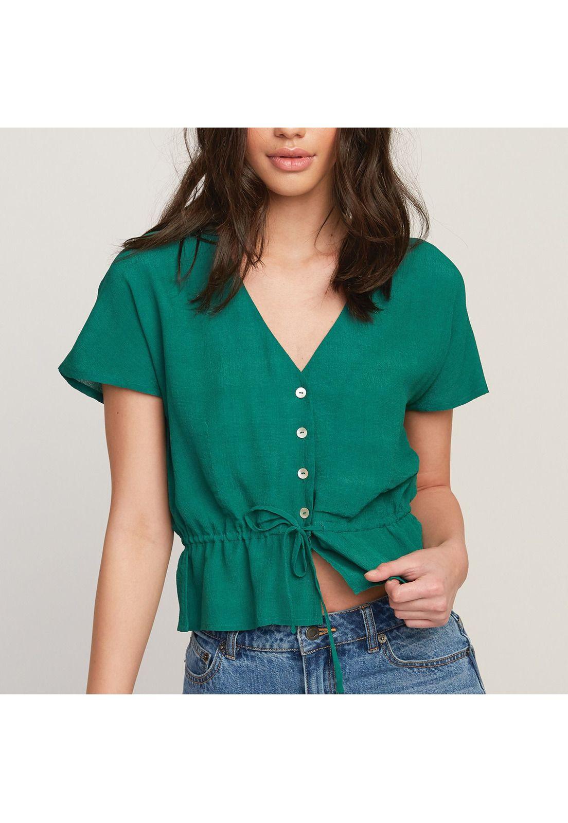 Blusa Mujer Farren Turquesa-0