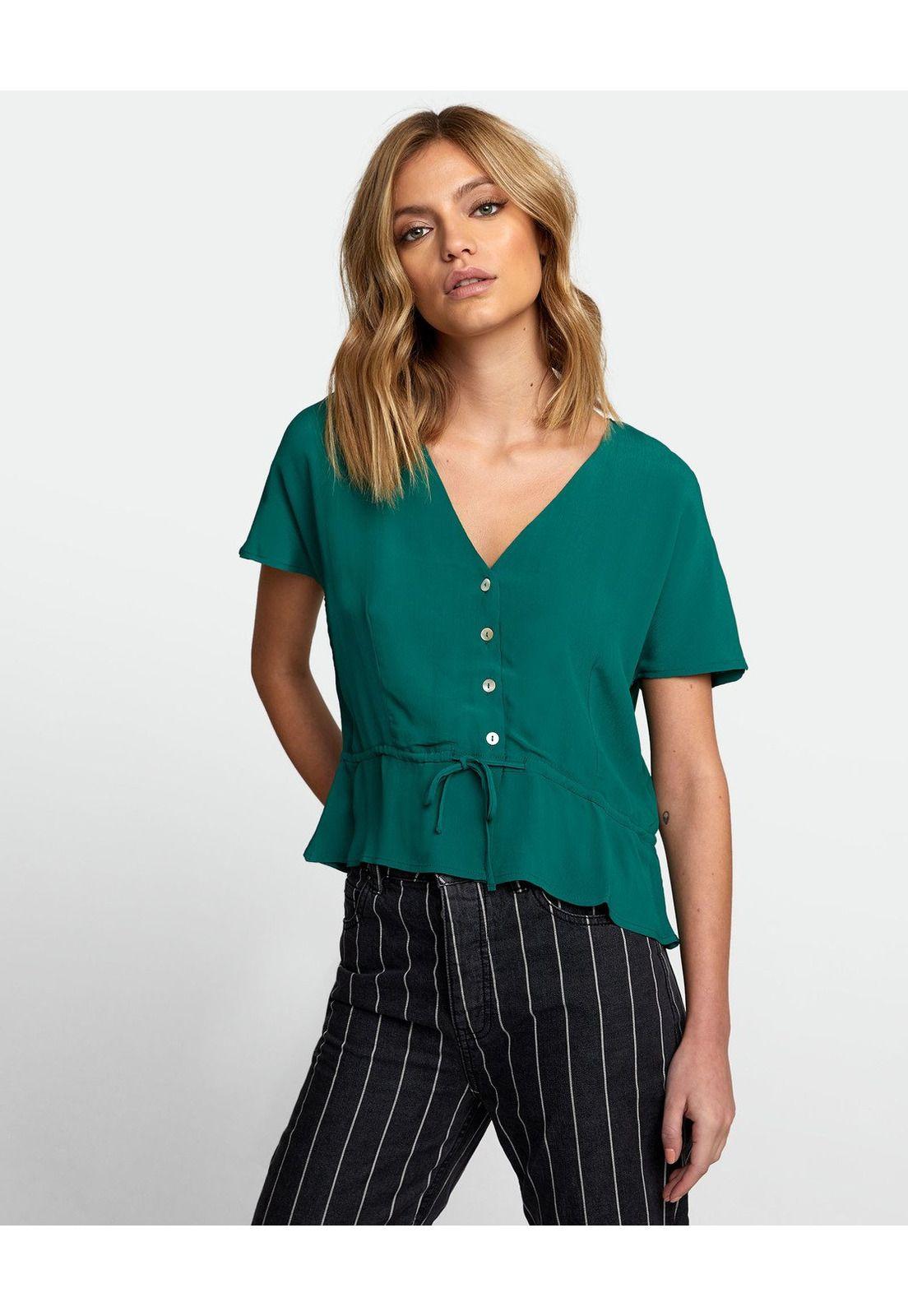 Blusa Mujer Farren Turquesa-2