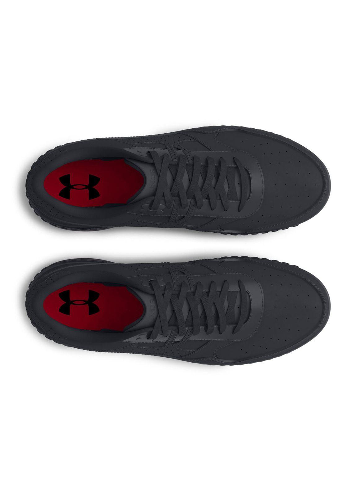Zapatillas UA Court 96 para hombre Negro-4
