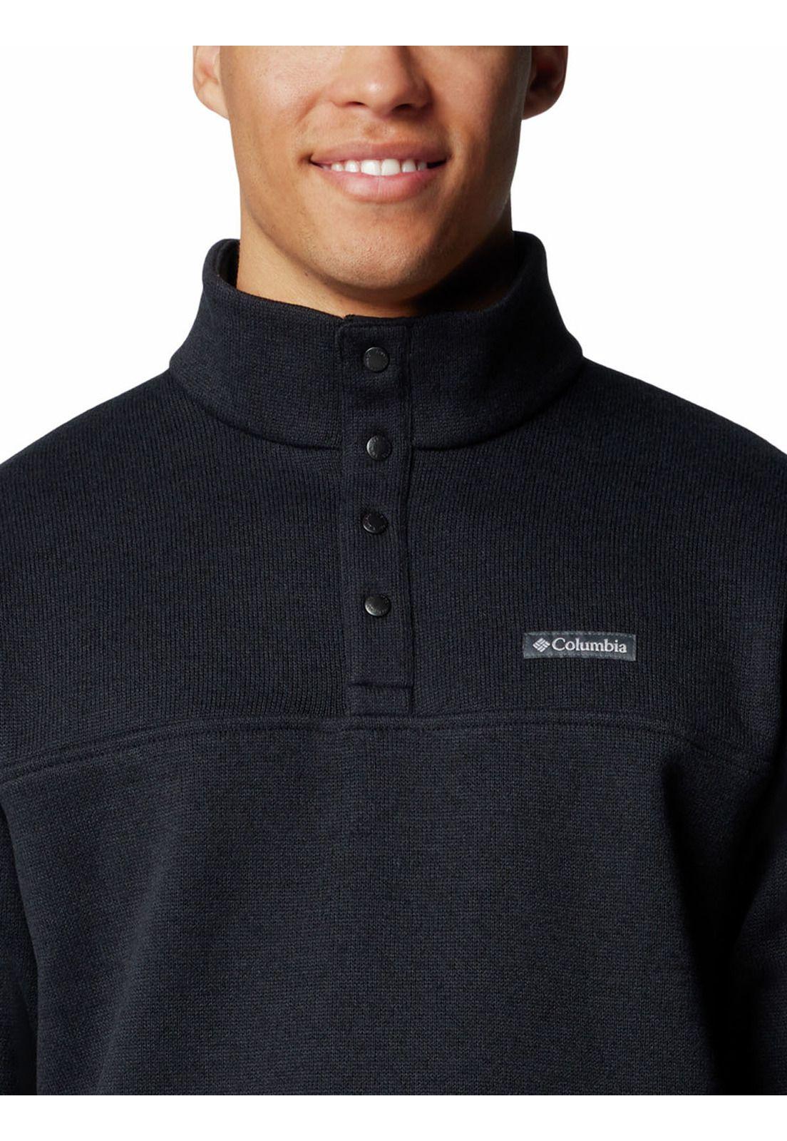 Polar Hombre Alto Pass Fleece Negro-3