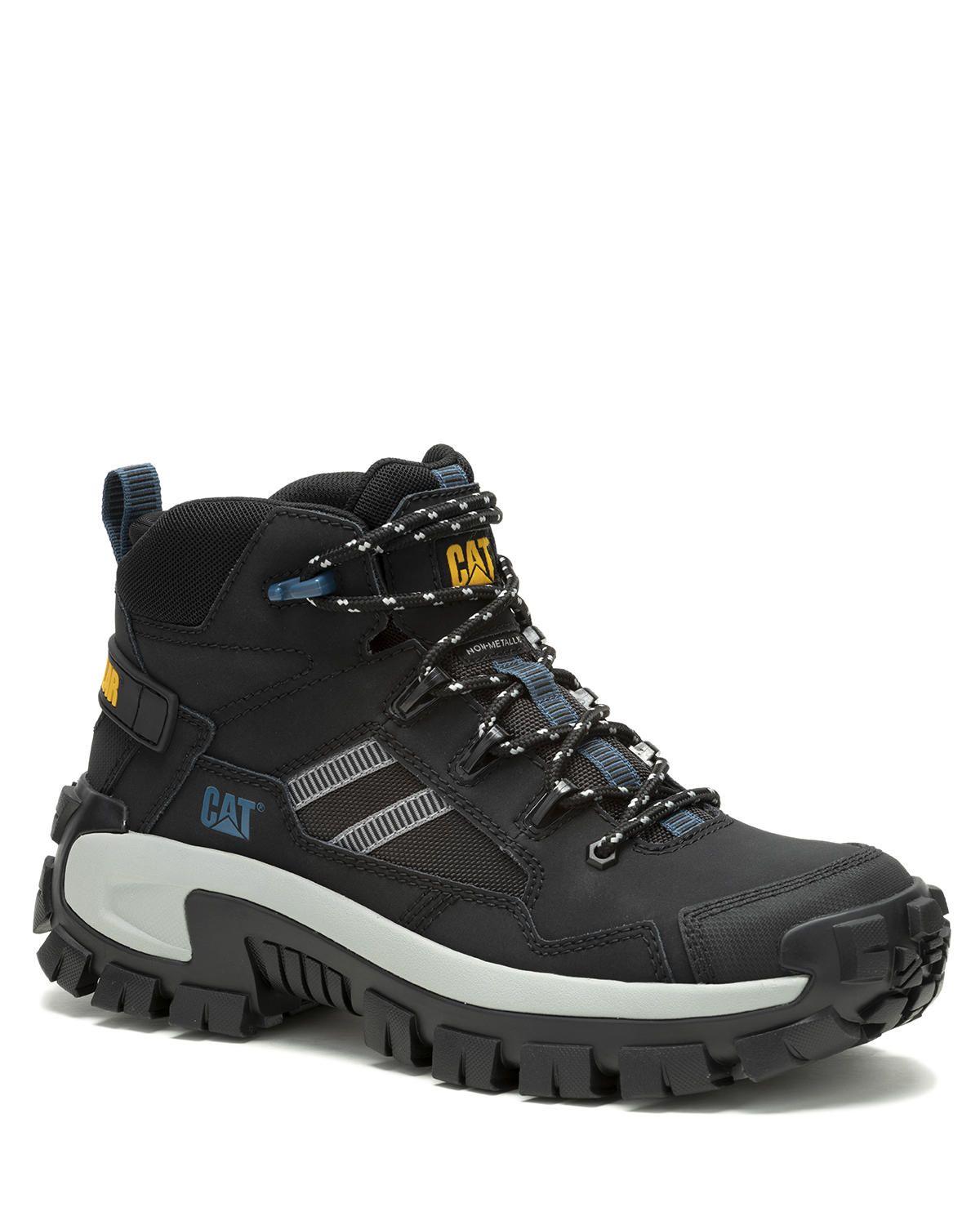 Bota cuero Invader Mid Vent Ct Negro Hombre-0