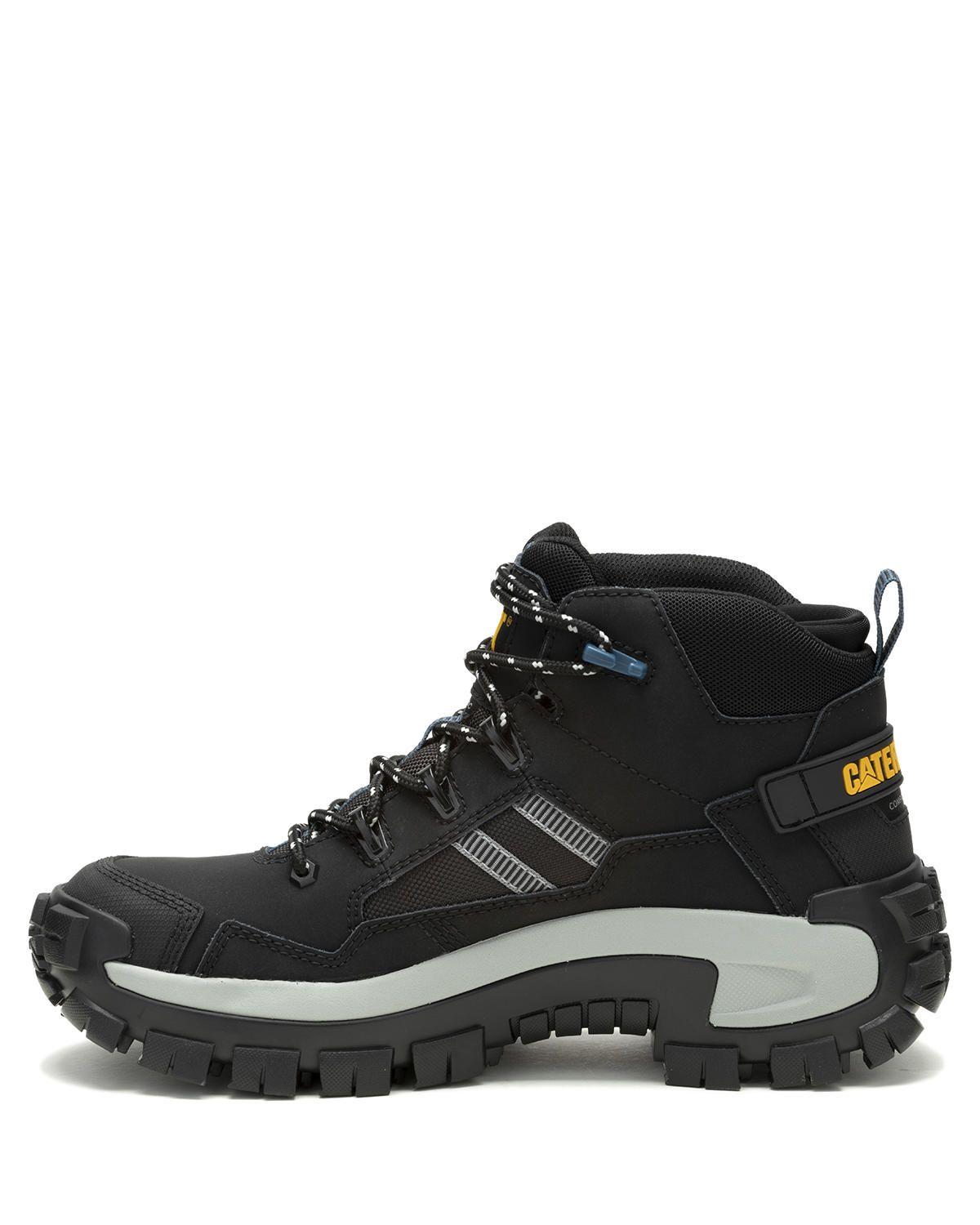Bota cuero Invader Mid Vent Ct Negro Hombre-3