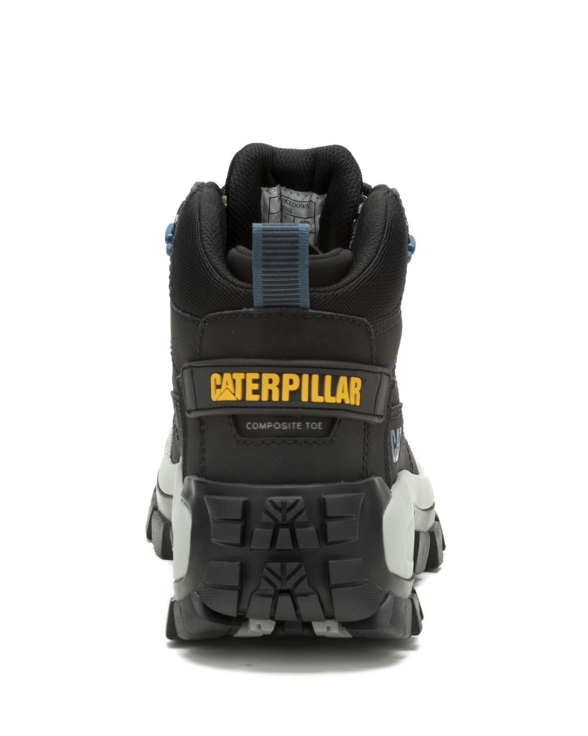 Bota cuero Invader Mid Vent Ct Negro Hombre-4