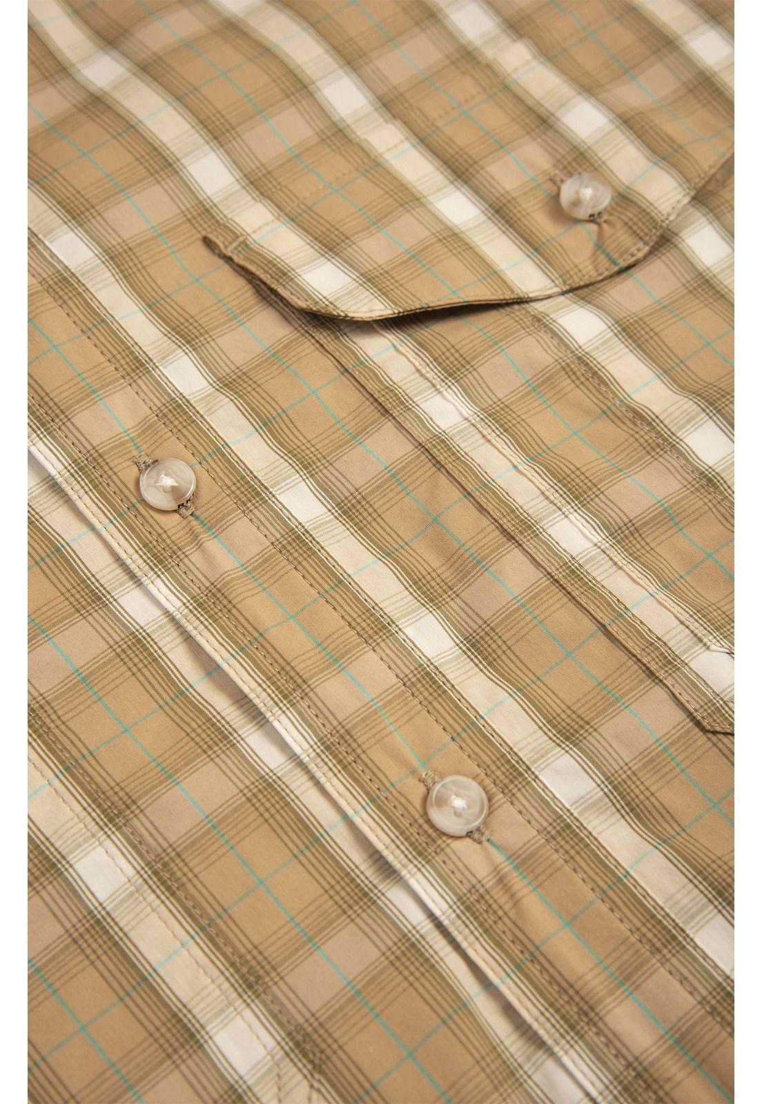 Camisa Hombre Atacama Café-1