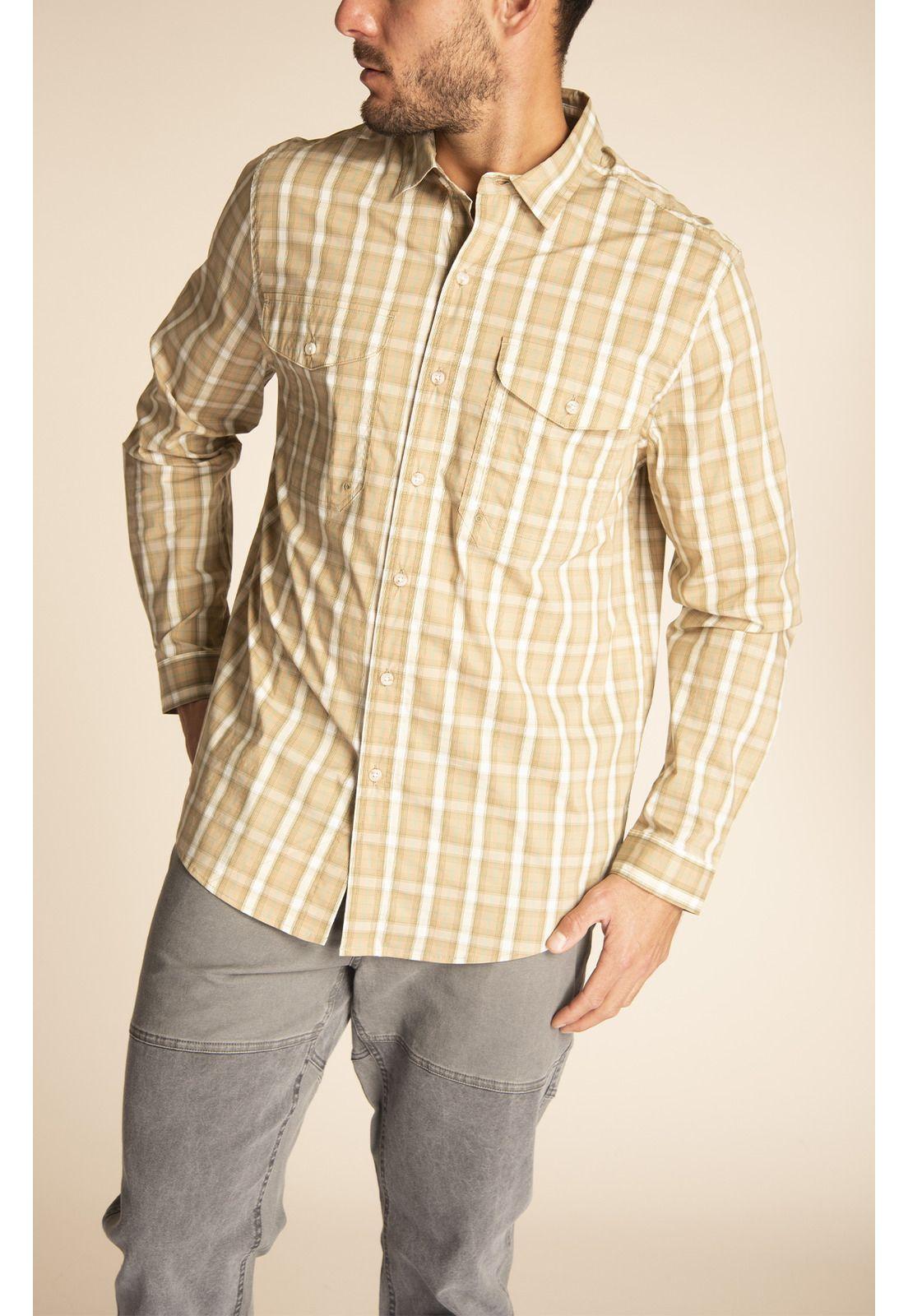 Camisa Hombre Atacama Café-6