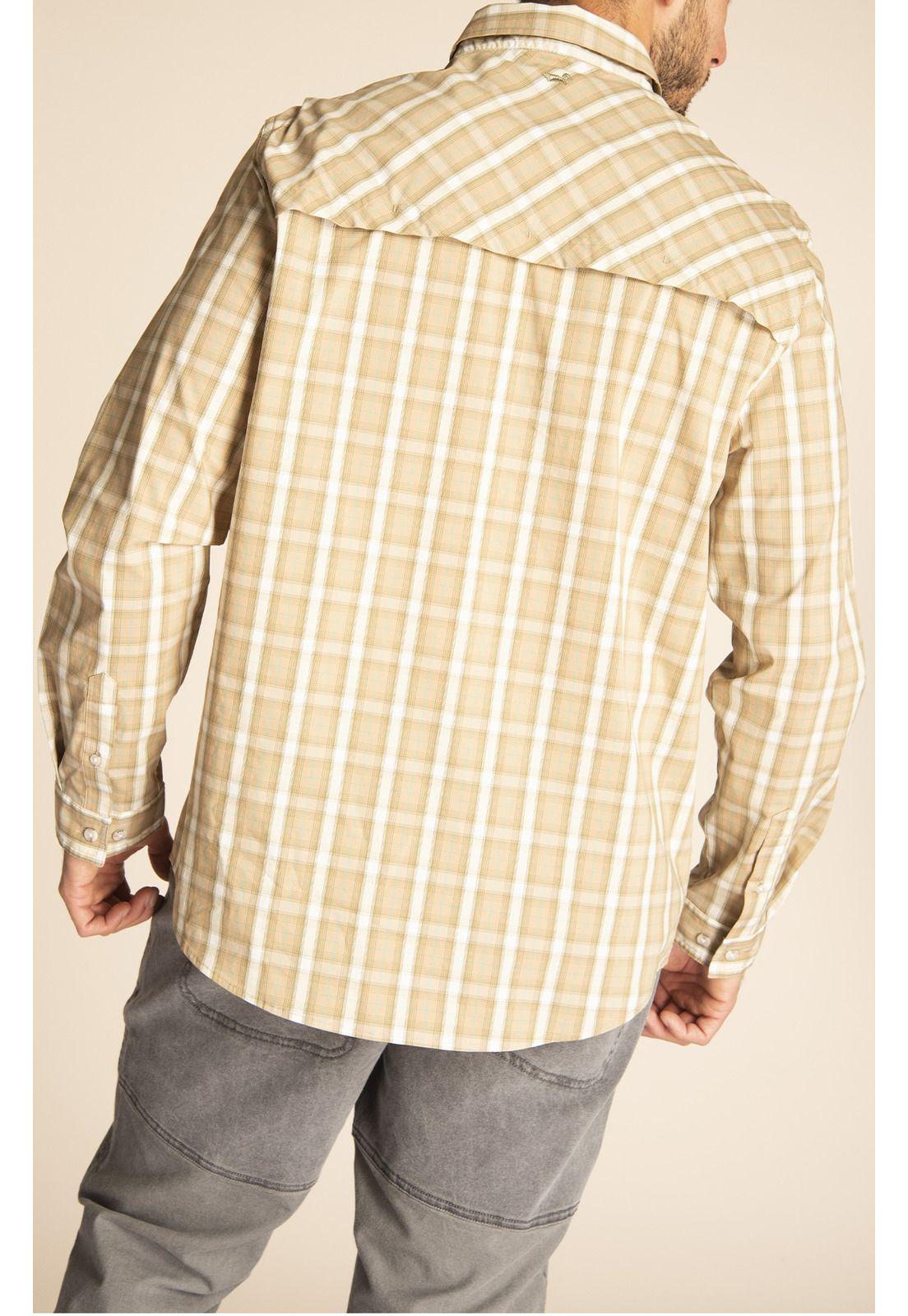 Camisa Hombre Atacama Café-7