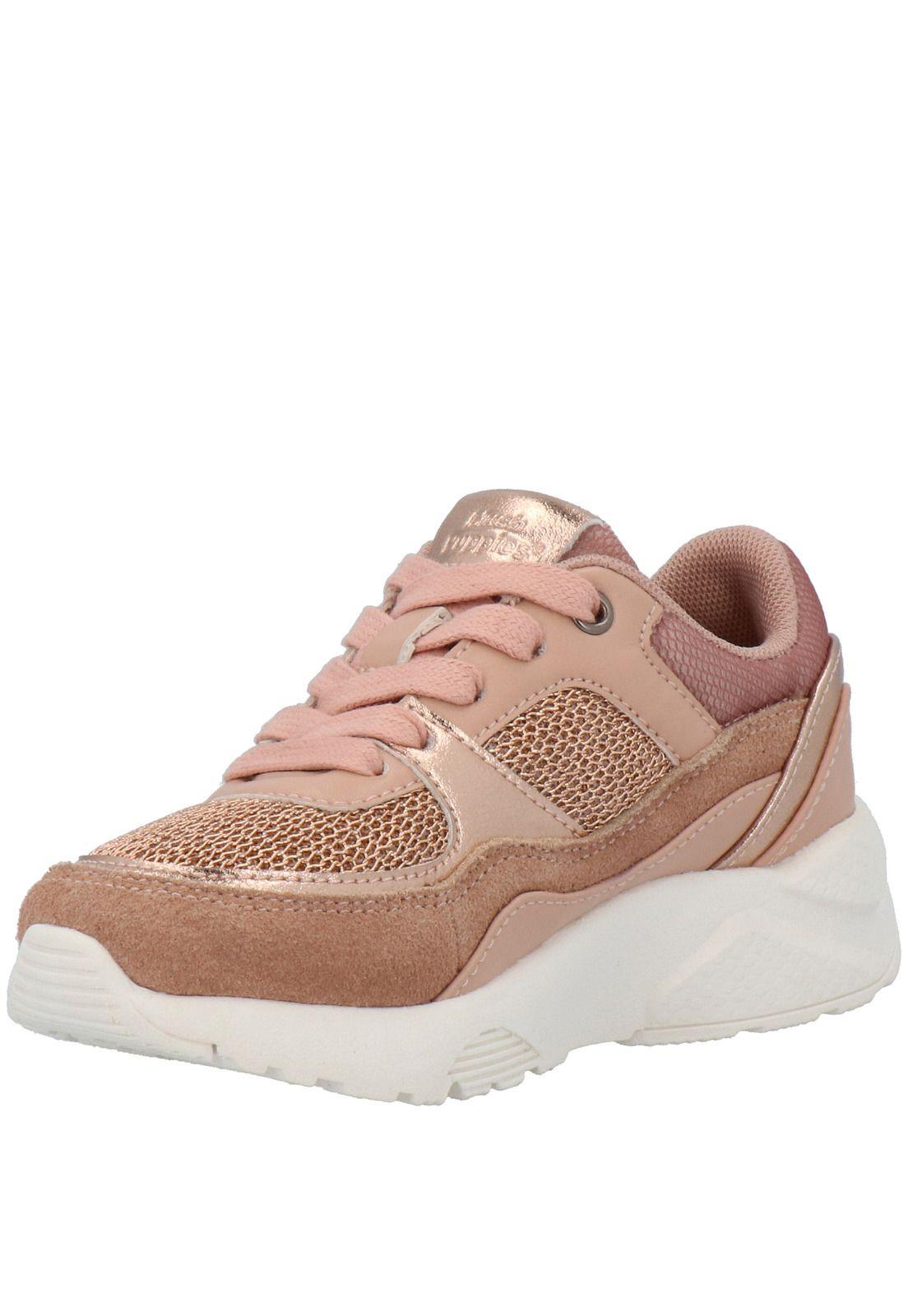 Zapatilla Niña Andrea Rose Gold-3