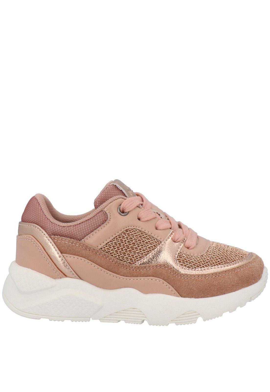 Zapatilla Niña Andrea Rose Gold-1
