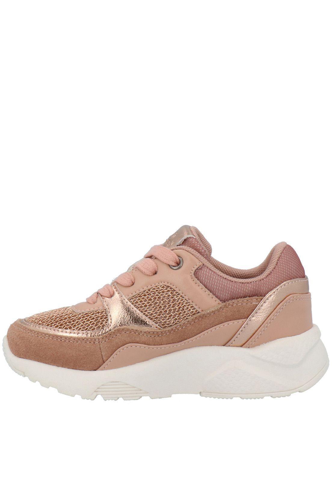 Zapatilla Niña Andrea Rose Gold-4