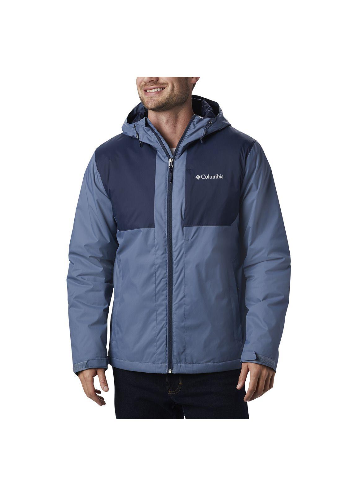 Parka Hombre Straight Line Azul-0
