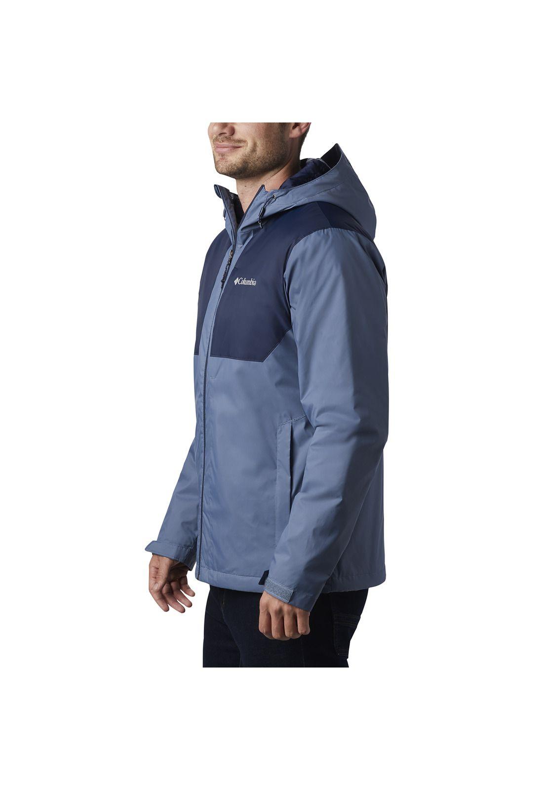 Parka Hombre Straight Line Azul-3