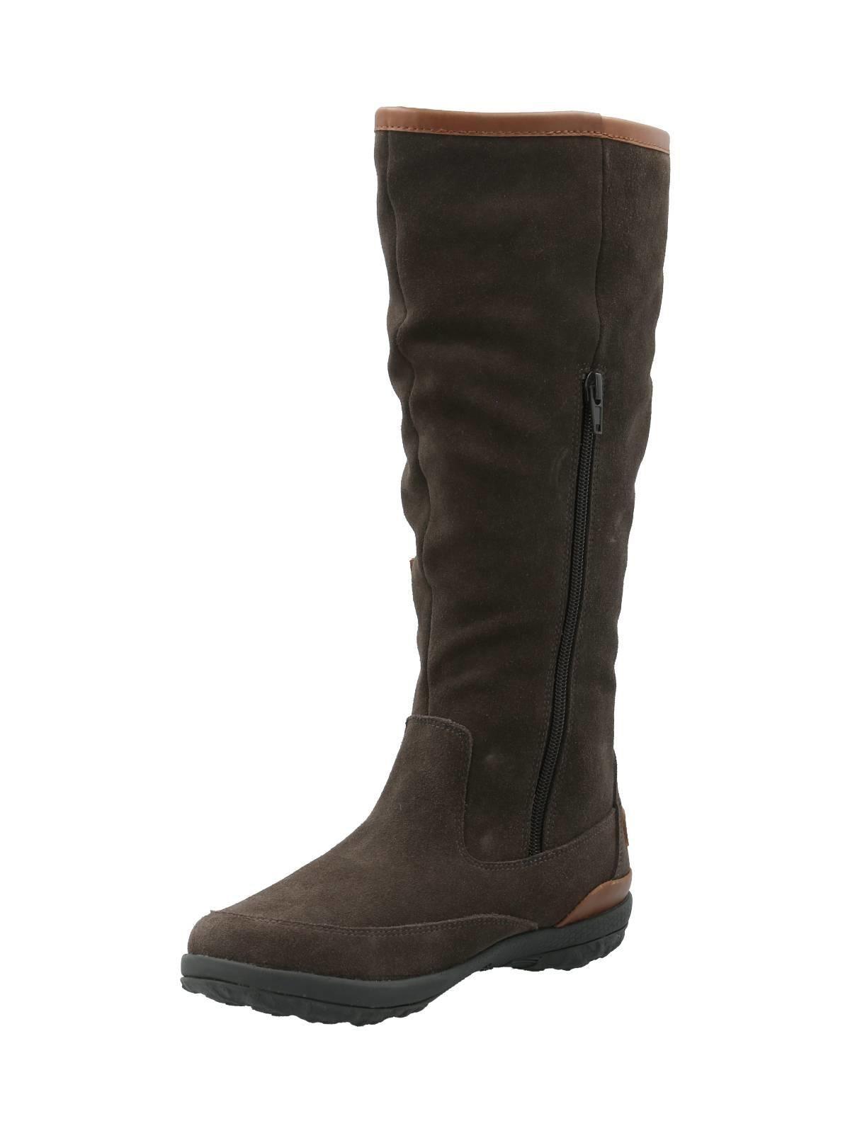 Bota Cuero Mujer New Amboro Gris-4