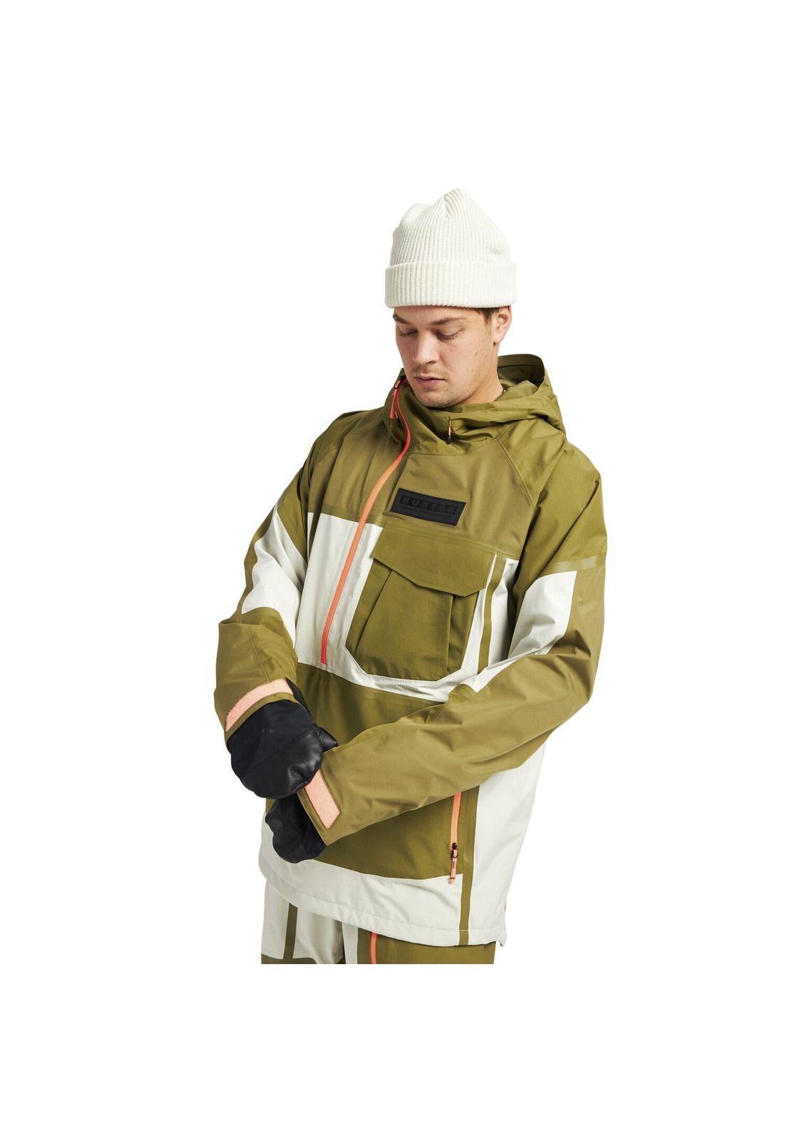 Parka Hombre Gore-Tex 2L Breaker Anorak Verde-1