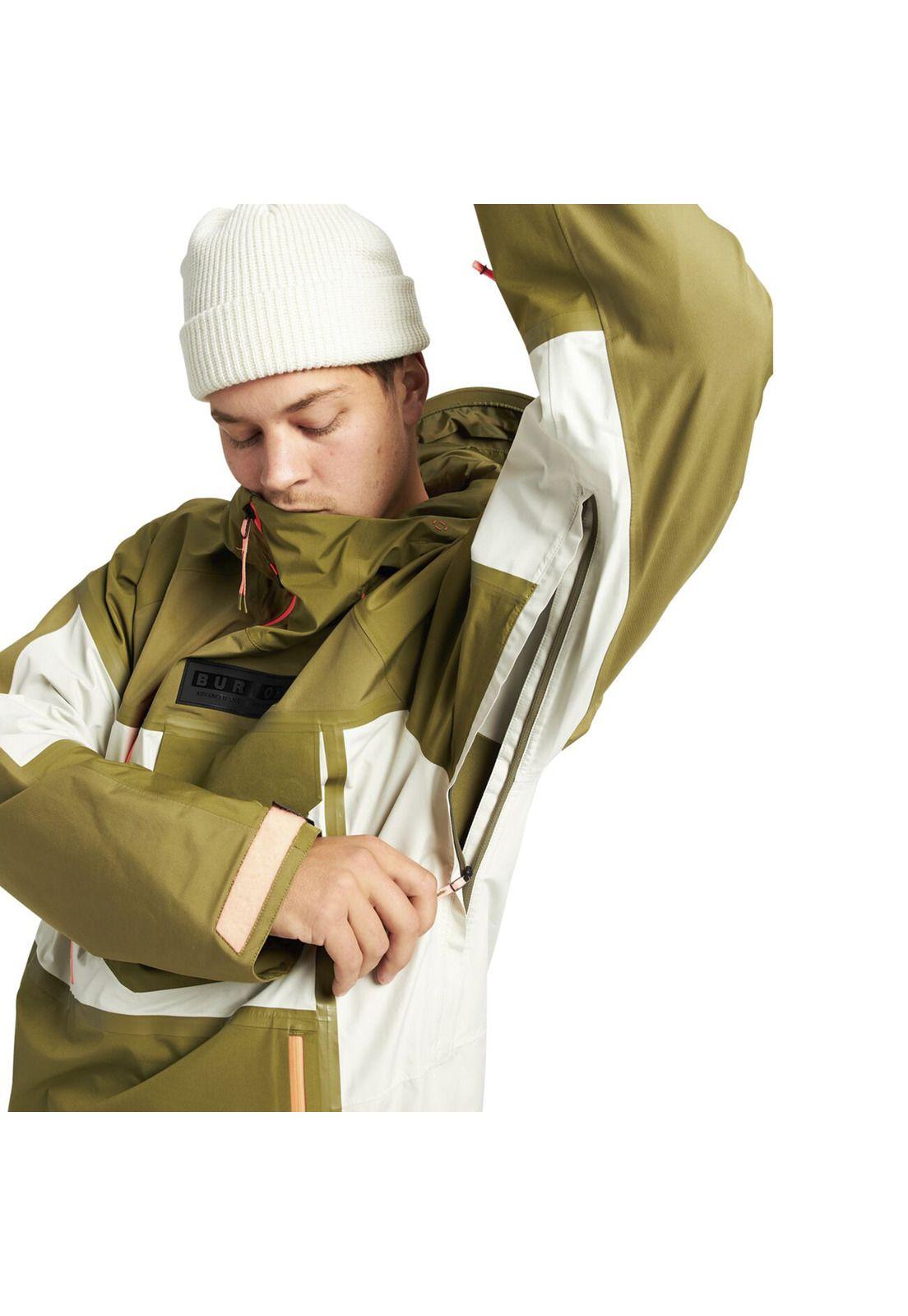 Parka Hombre Gore-Tex 2L Breaker Anorak Verde-3