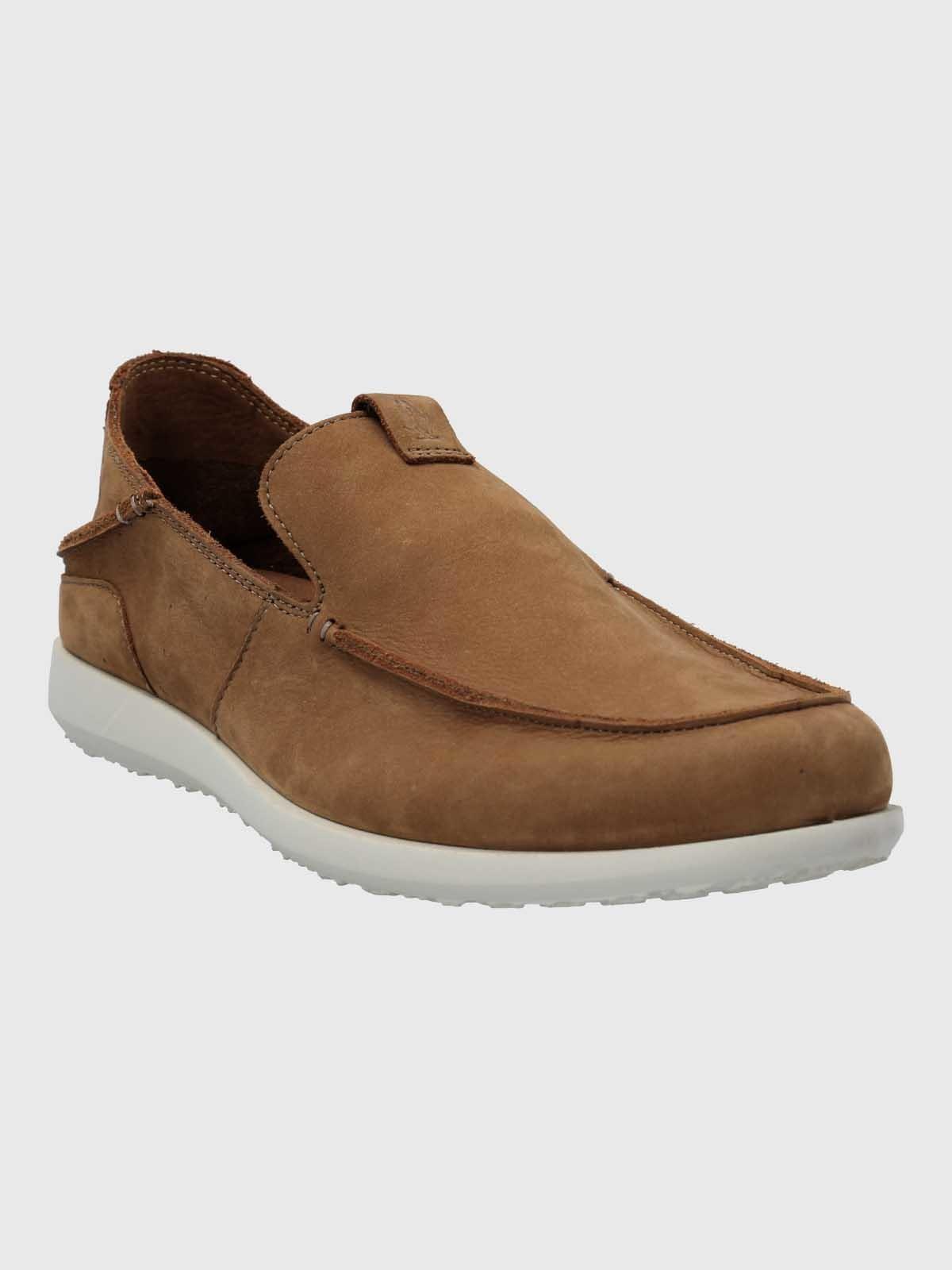 Mocasín Cuero Hombre Welsh Café-0