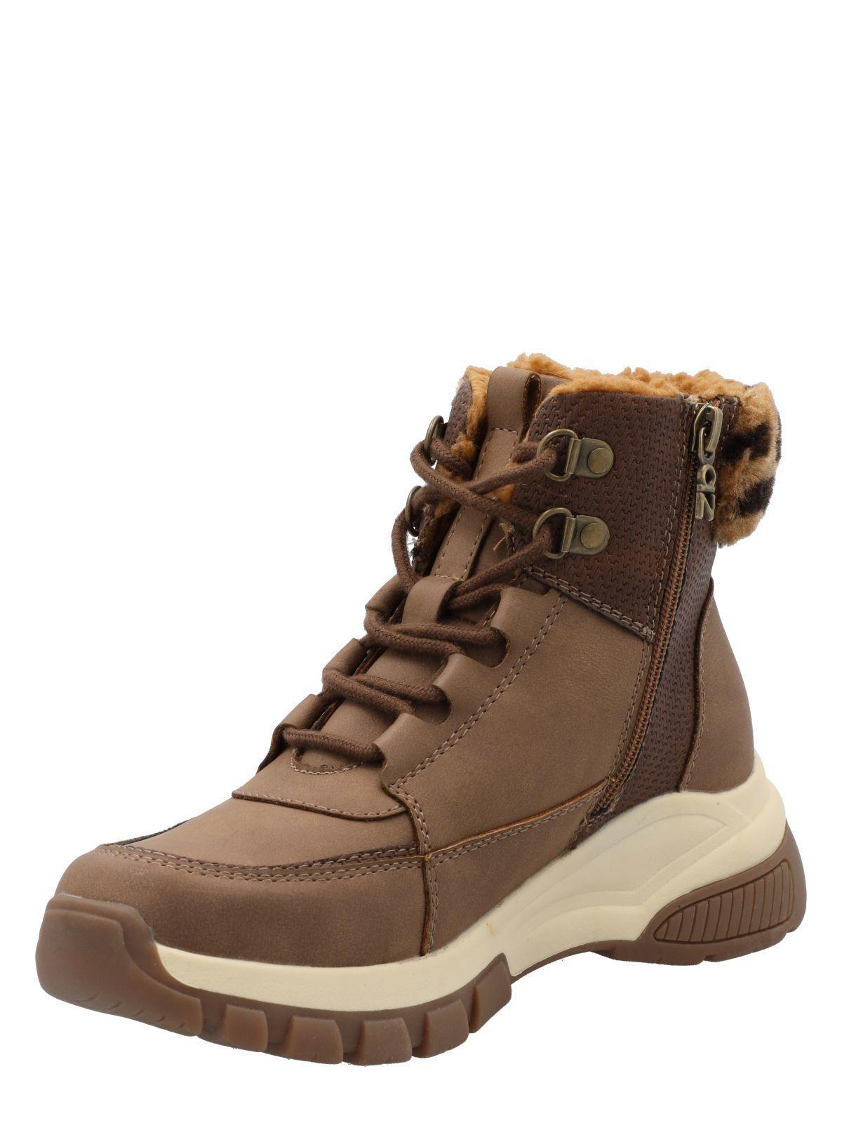 Botín Mujer Alba Cognac-4