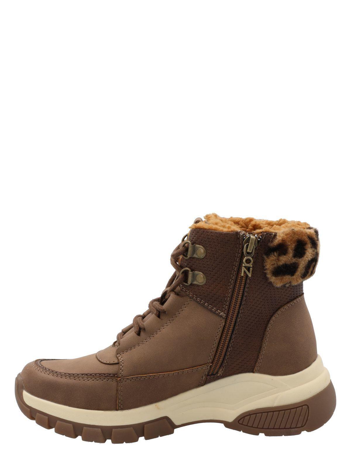 Botín Mujer Alba Cognac-5