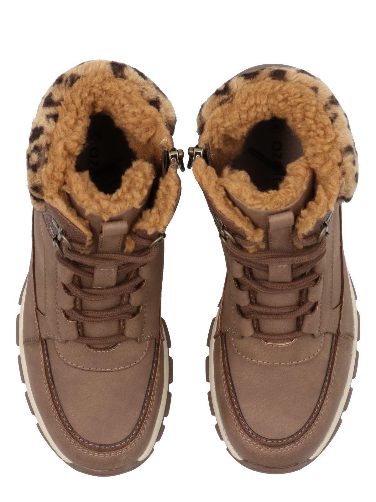 Botín Mujer Alba Cognac-7