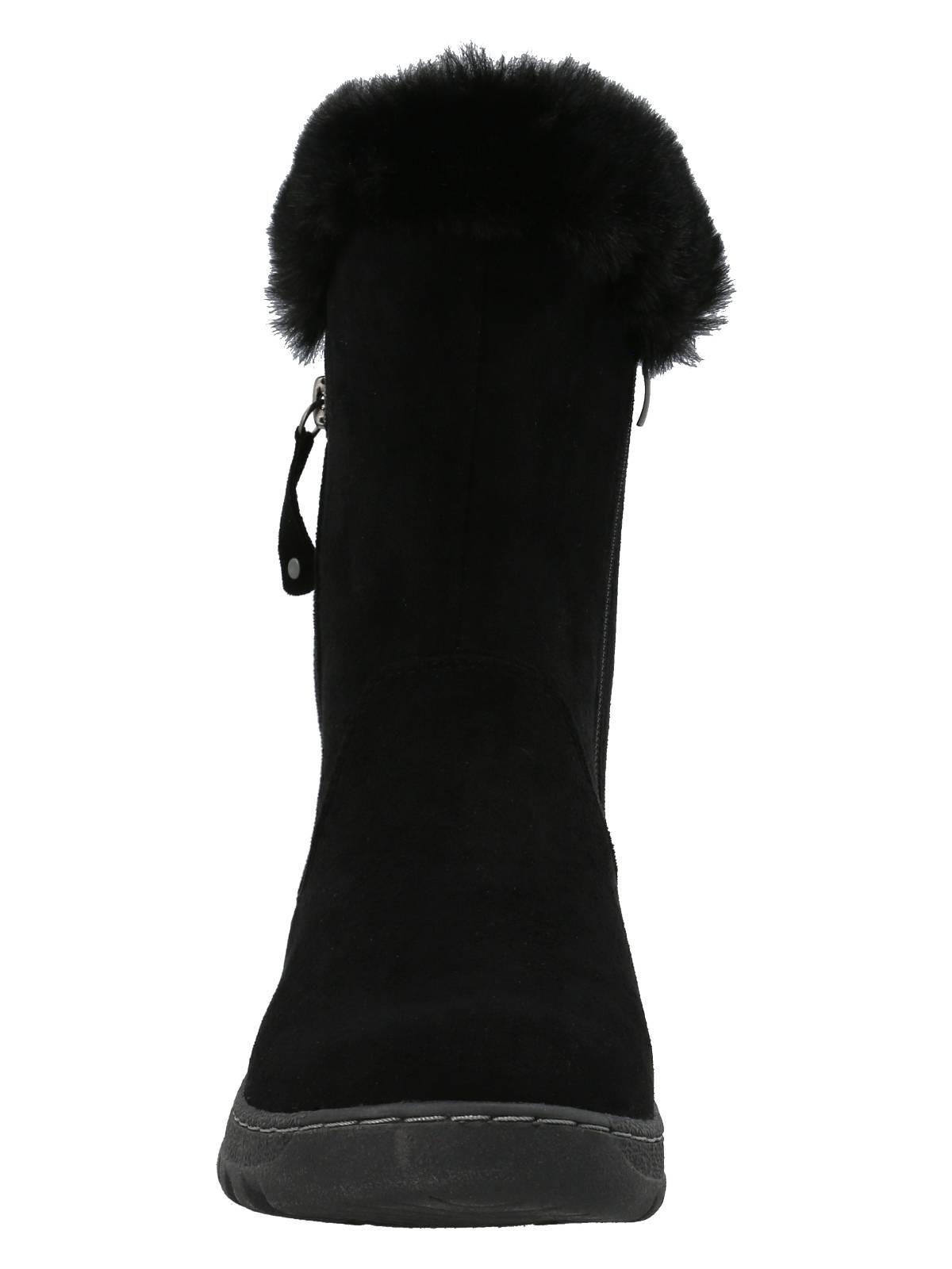 Botín Badajoz Mujer Negro-3