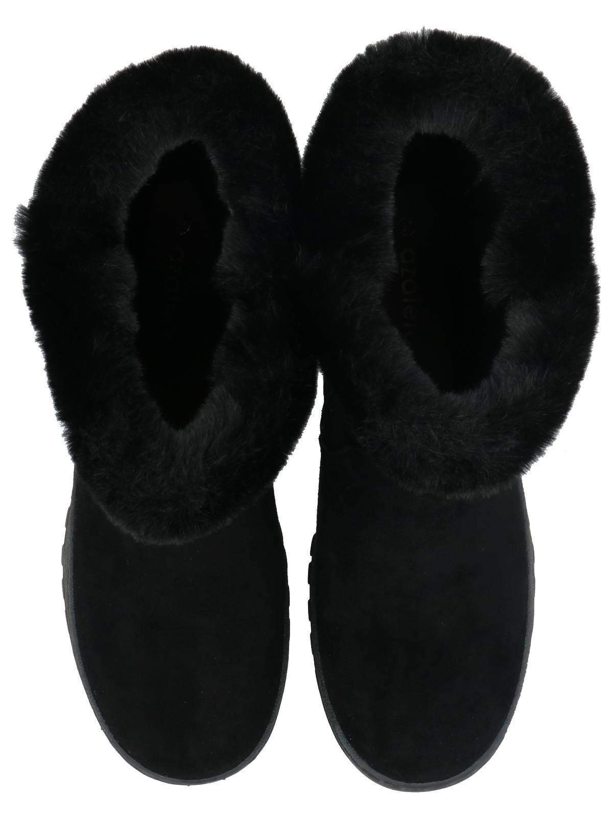 Botín Badajoz Mujer Negro-7