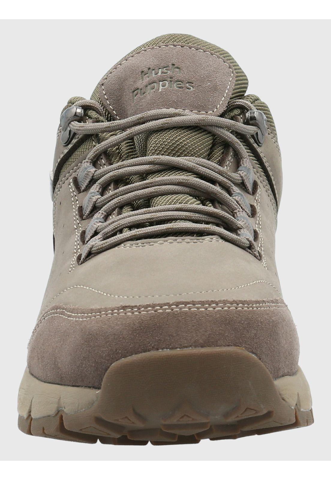 Zapatilla Cuero Hombre Aeon Gris-5