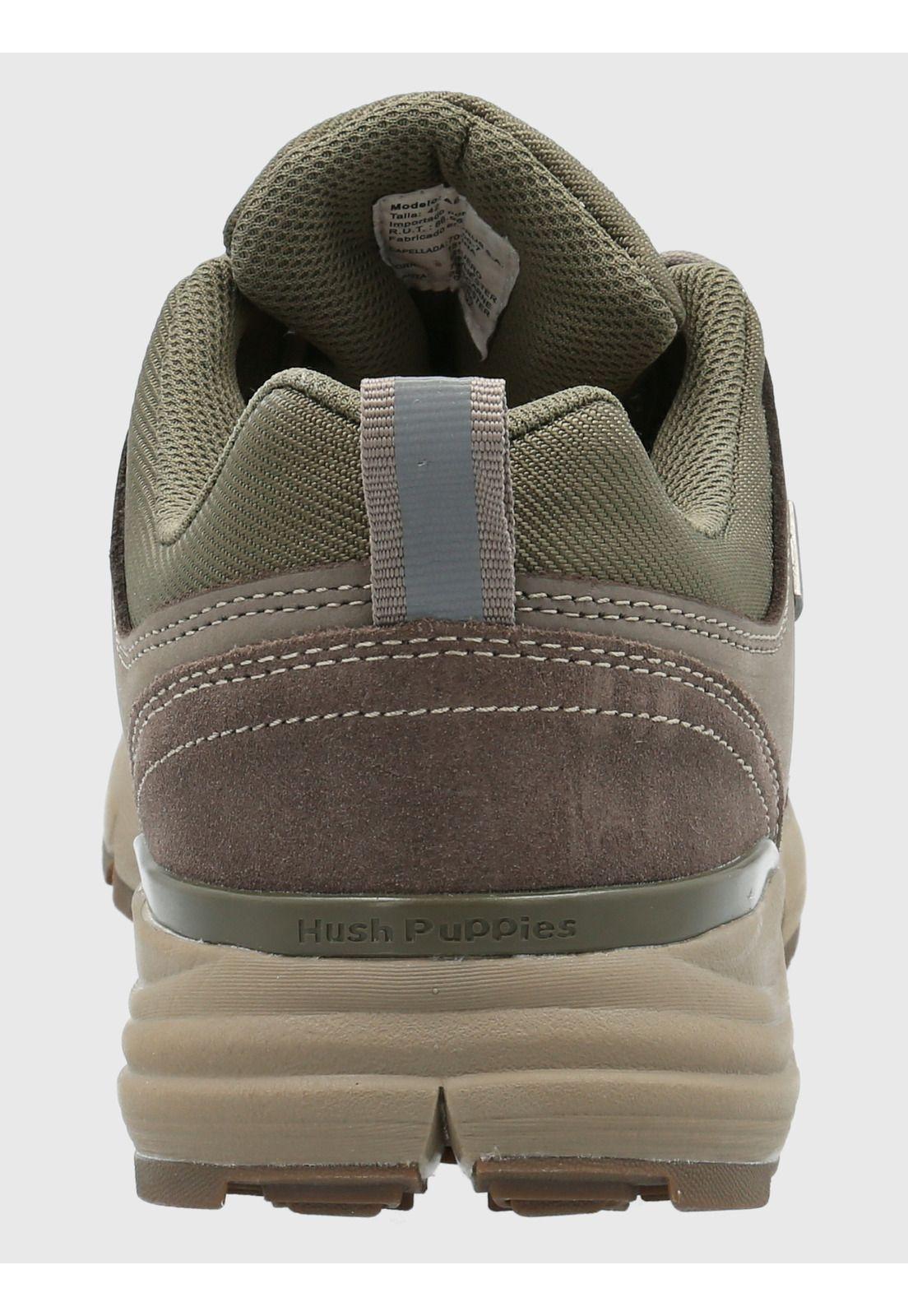 Zapatilla Cuero Hombre Aeon Gris-6