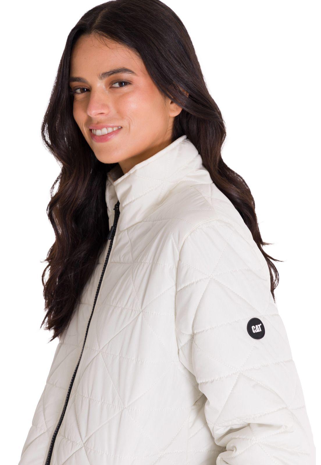 Parka Mediumweight Insulated Triangle Mujer Blanco-4
