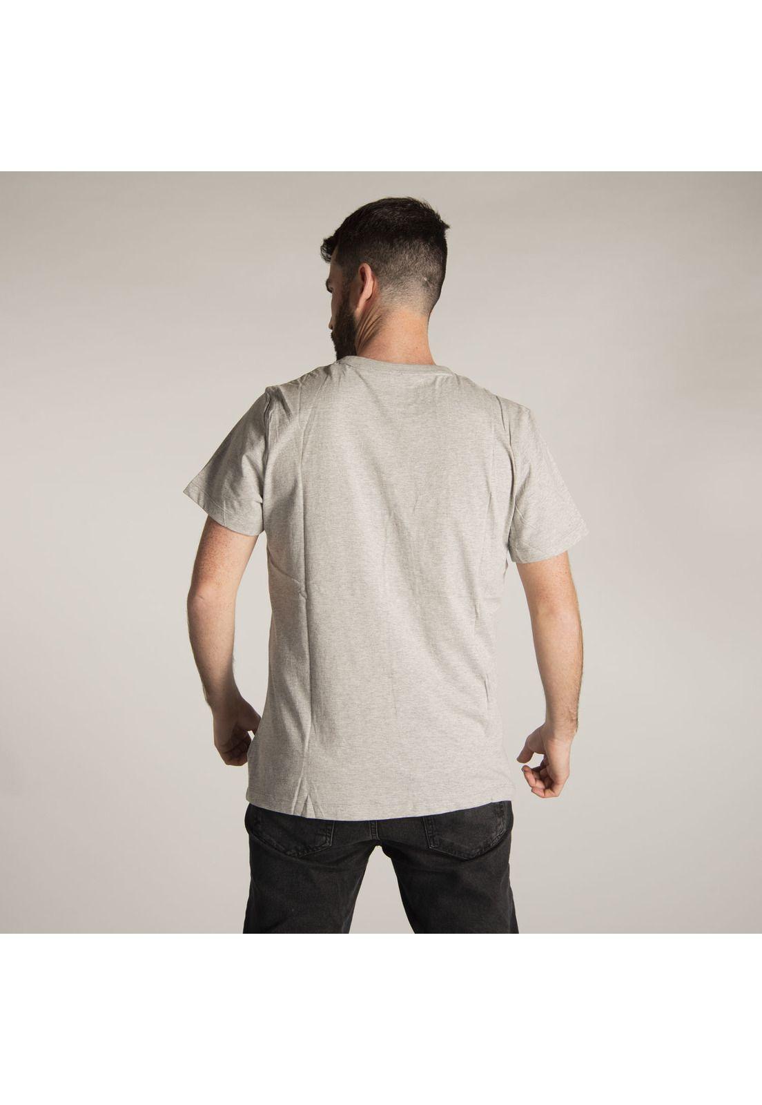 Polera M/C Hombre Hvy Dty Tee Gris-2