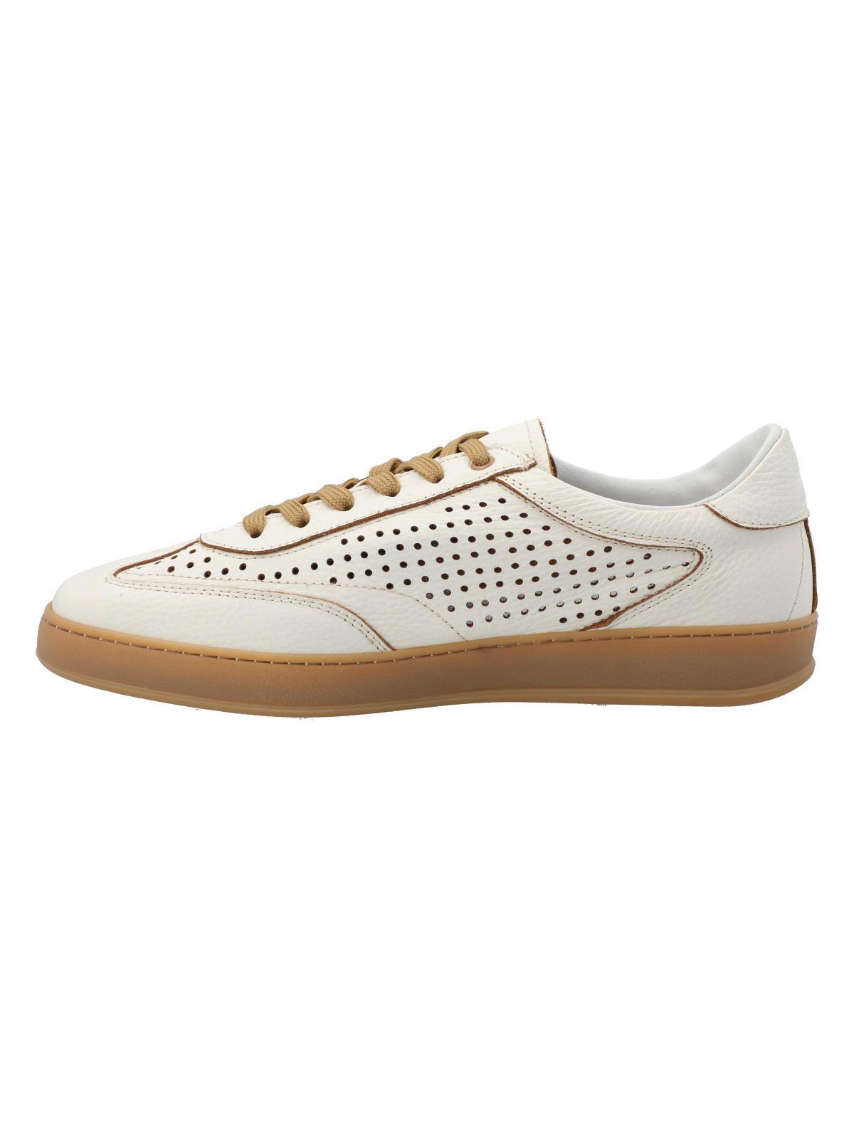 Zapatilla Cuero Hombre Riello Blanco-5