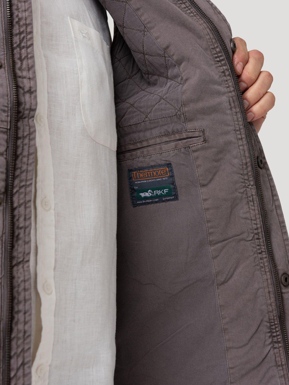 Chaqueta Thermore Hombre Laurito Café-6
