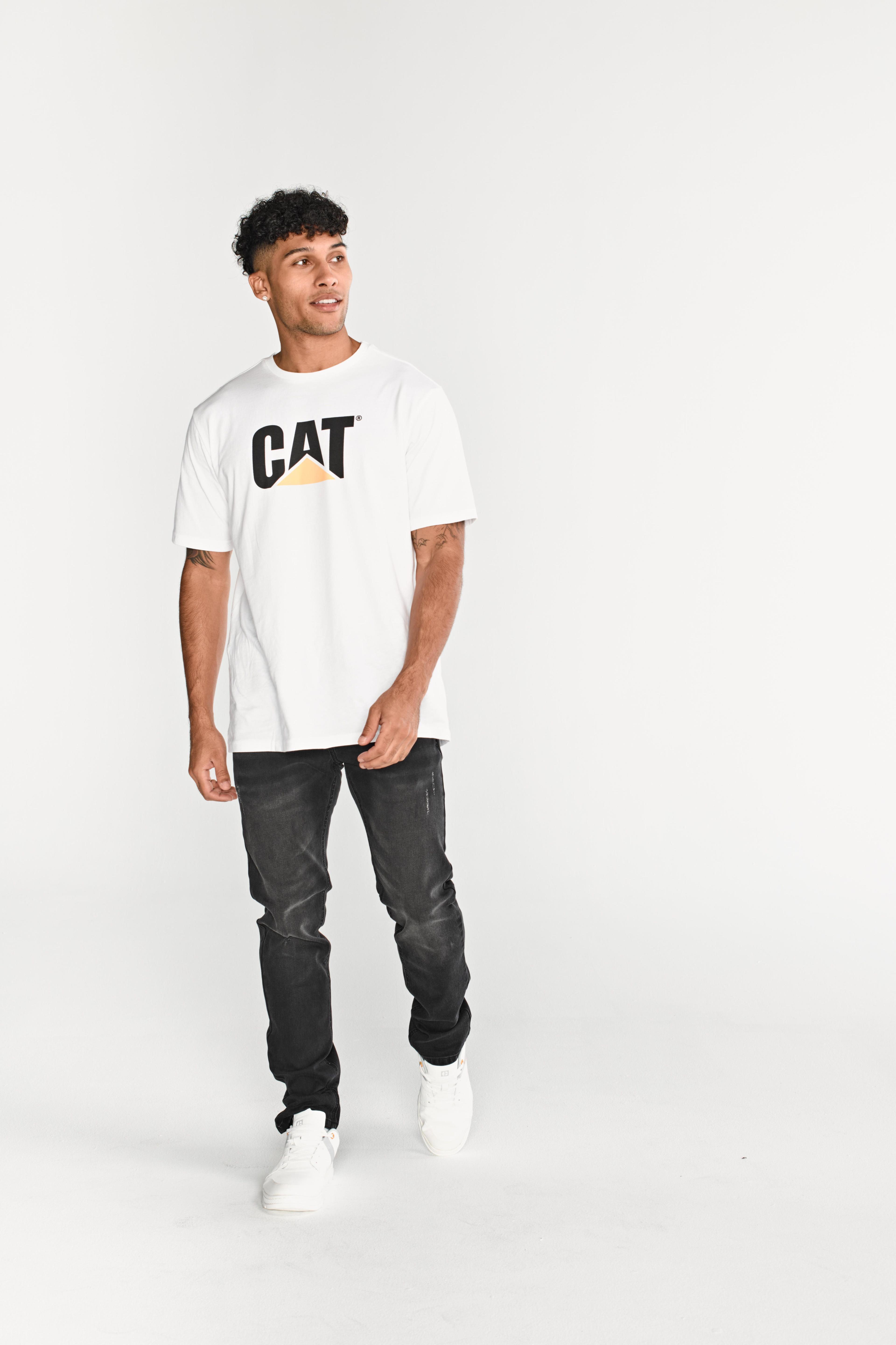 Jeans Skinny Hombre Triblend Stretch Denim Gris CAT-1