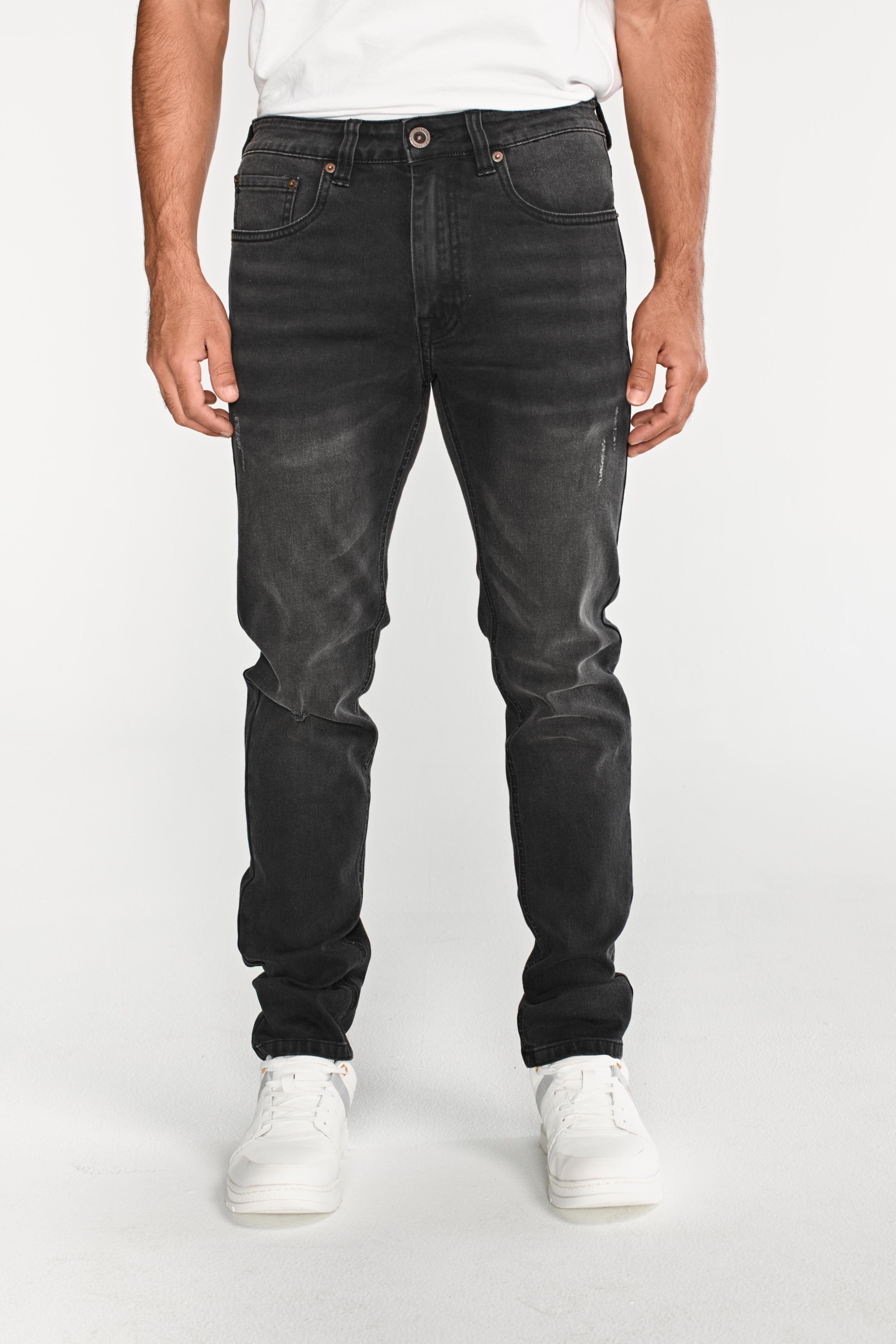 Jeans Skinny Hombre Triblend Stretch Denim Gris CAT-5