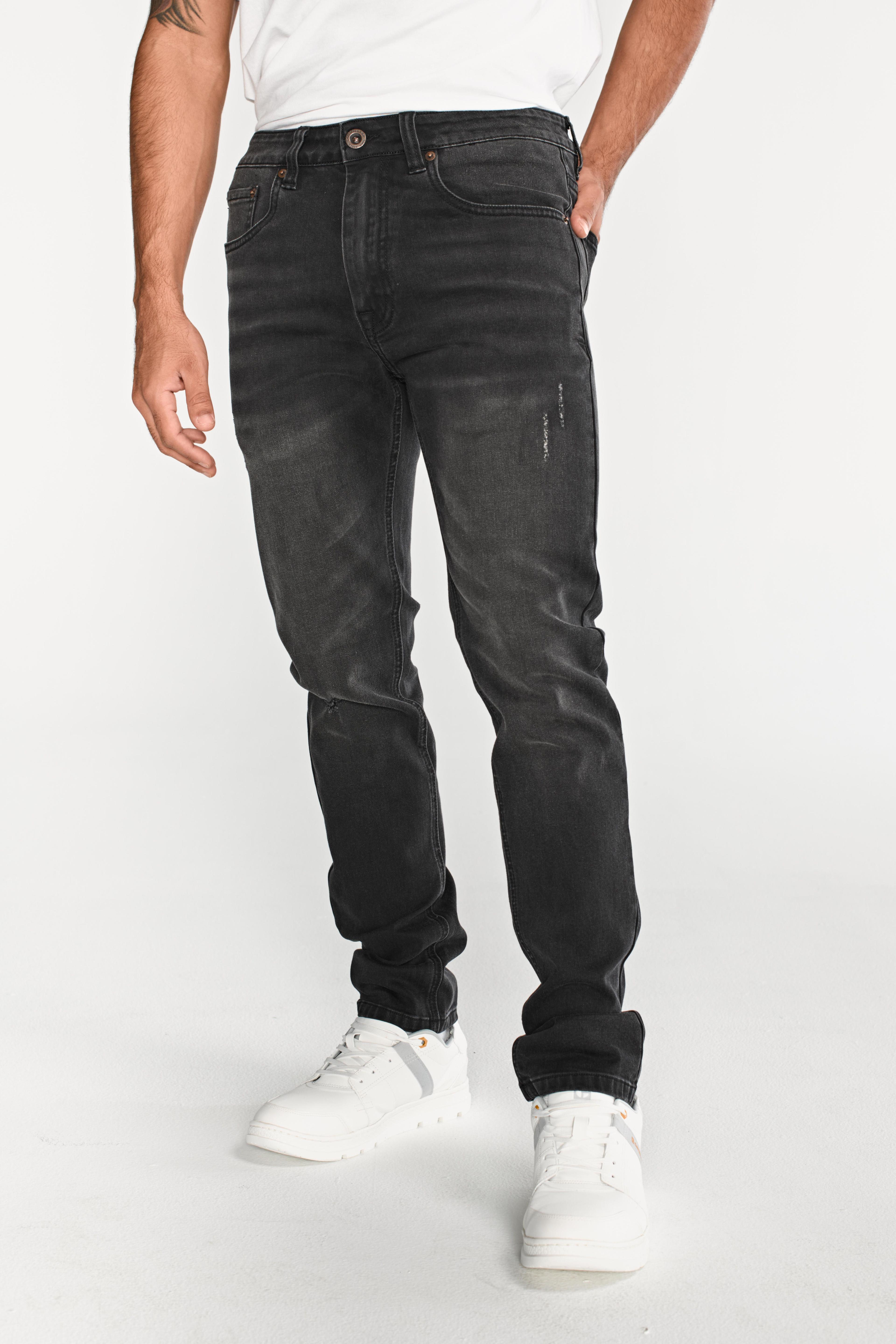Jeans Skinny Hombre Triblend Stretch Denim Gris CAT-6