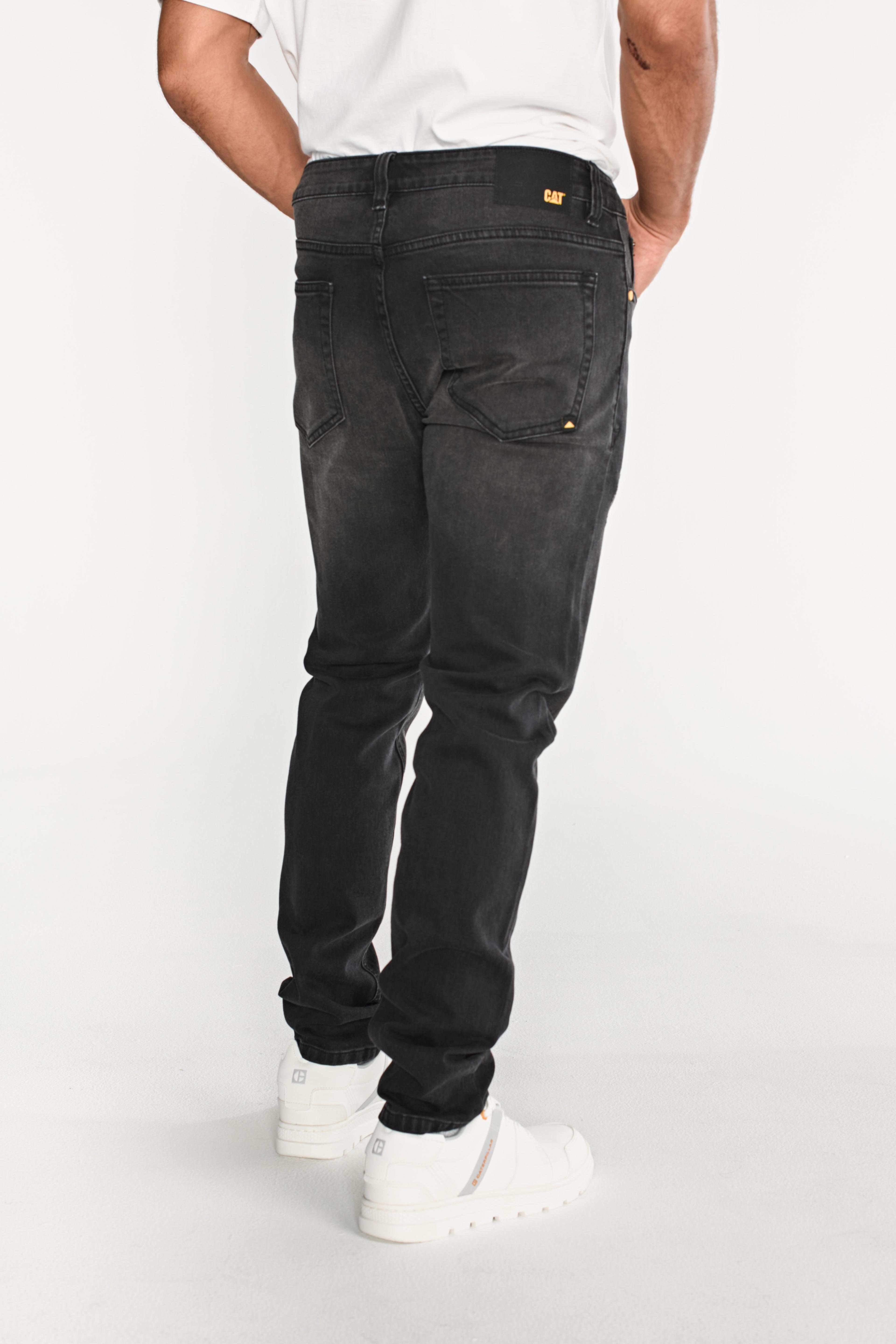 Jeans Skinny Hombre Triblend Stretch Denim Gris CAT-7