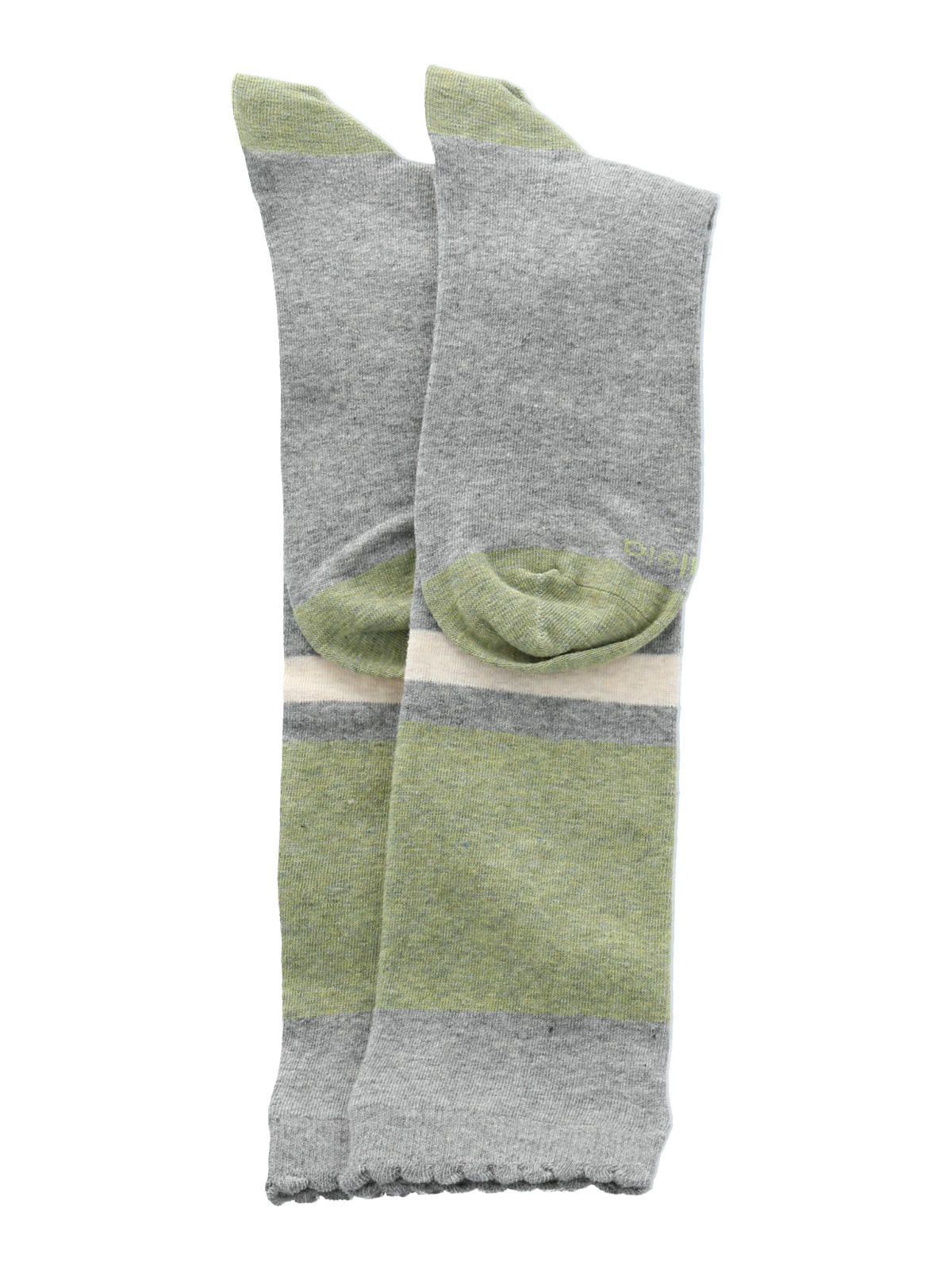 Calcetines  Kh St Block Mujer Gris-2
