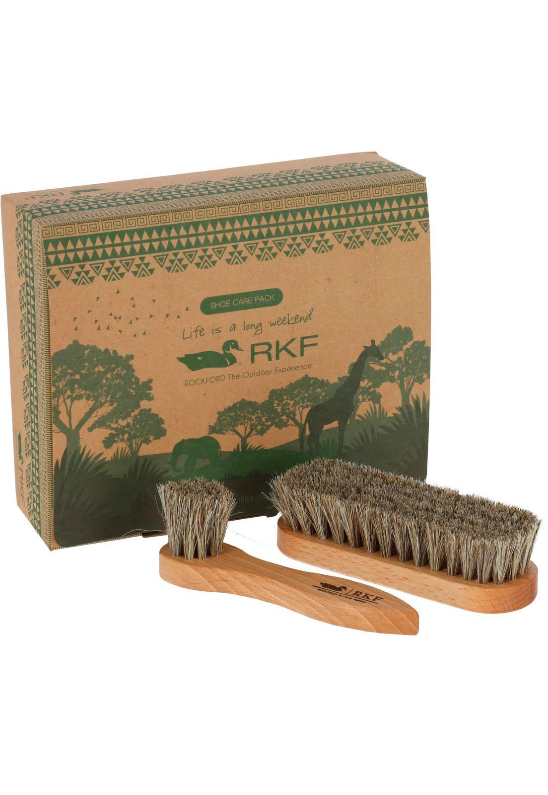 Set Escobillas Crema Cuero Rck Care Lis-0