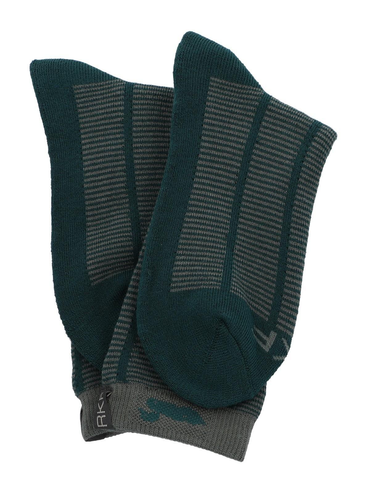 Calcetín Bambú Mujer Heavy Geed Verde-2