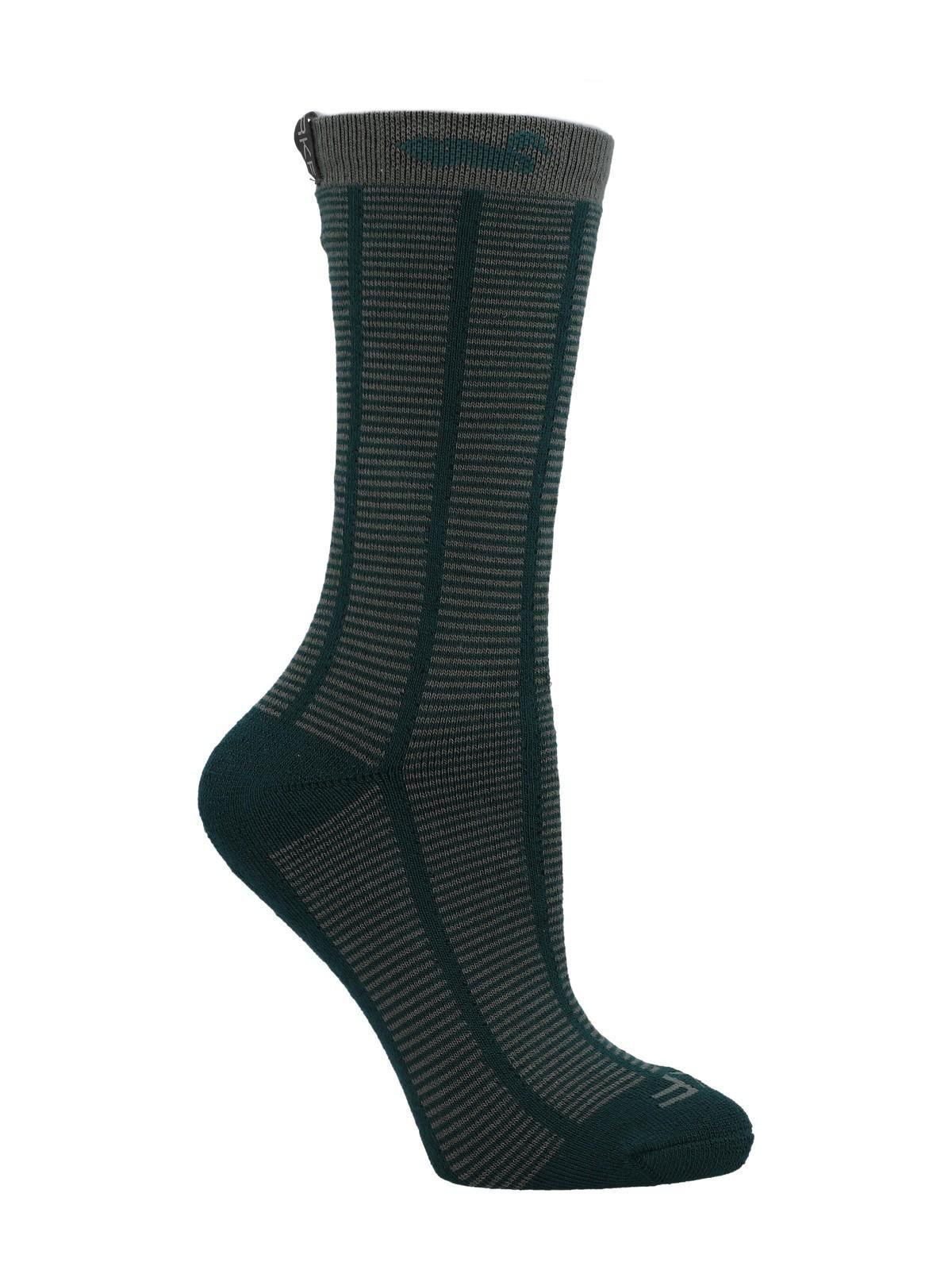 Calcetín Bambú Mujer Heavy Geed Verde-0