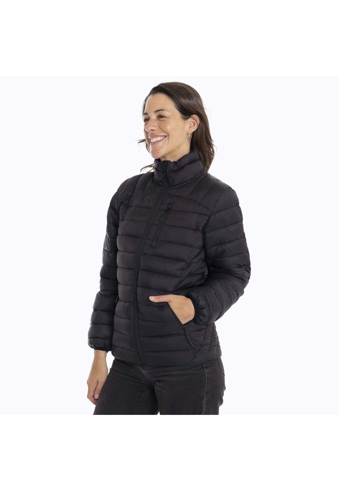 Parka Mujer Iditarod Negro Merrell-1