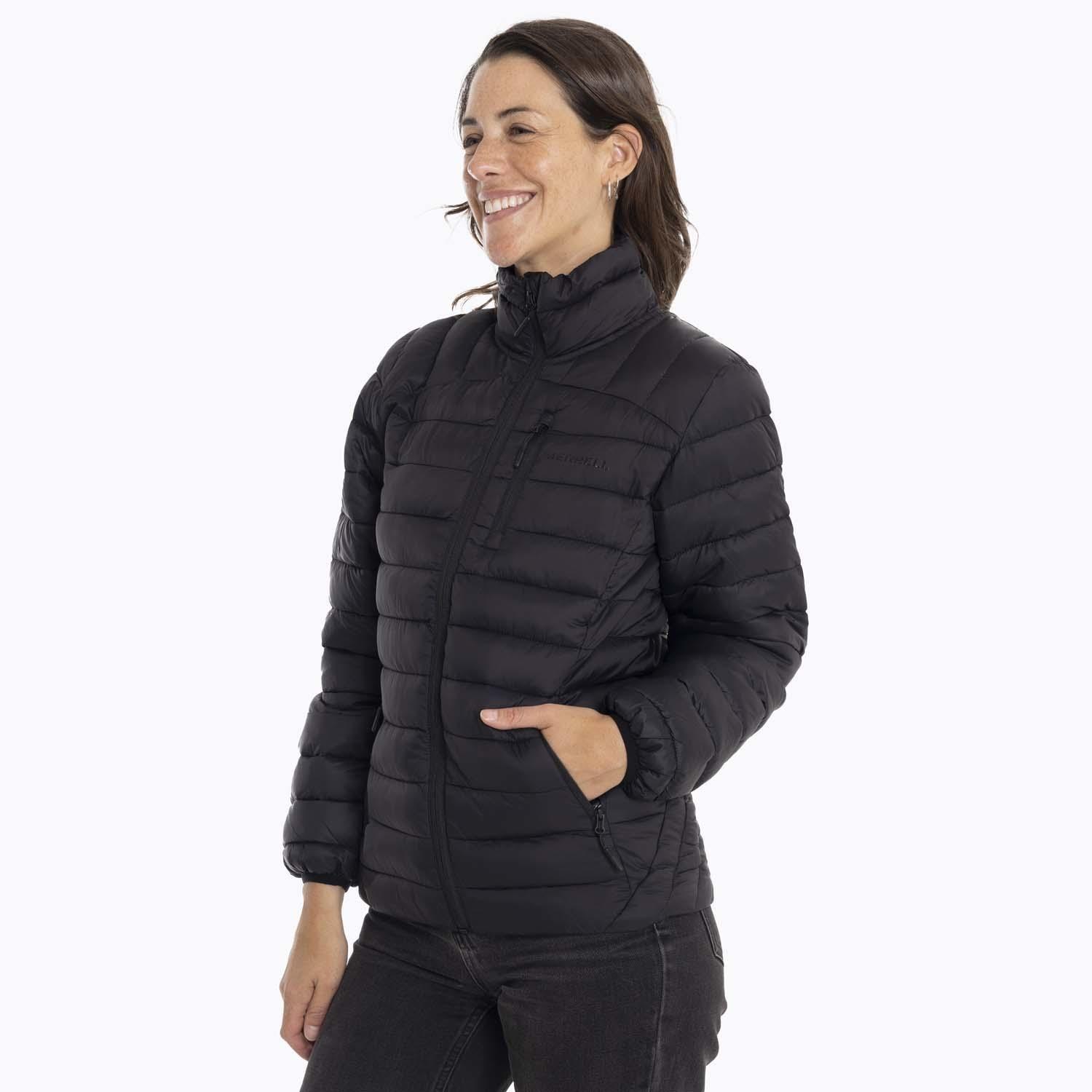Parka Mujer Iditarod Negro Merrell-1